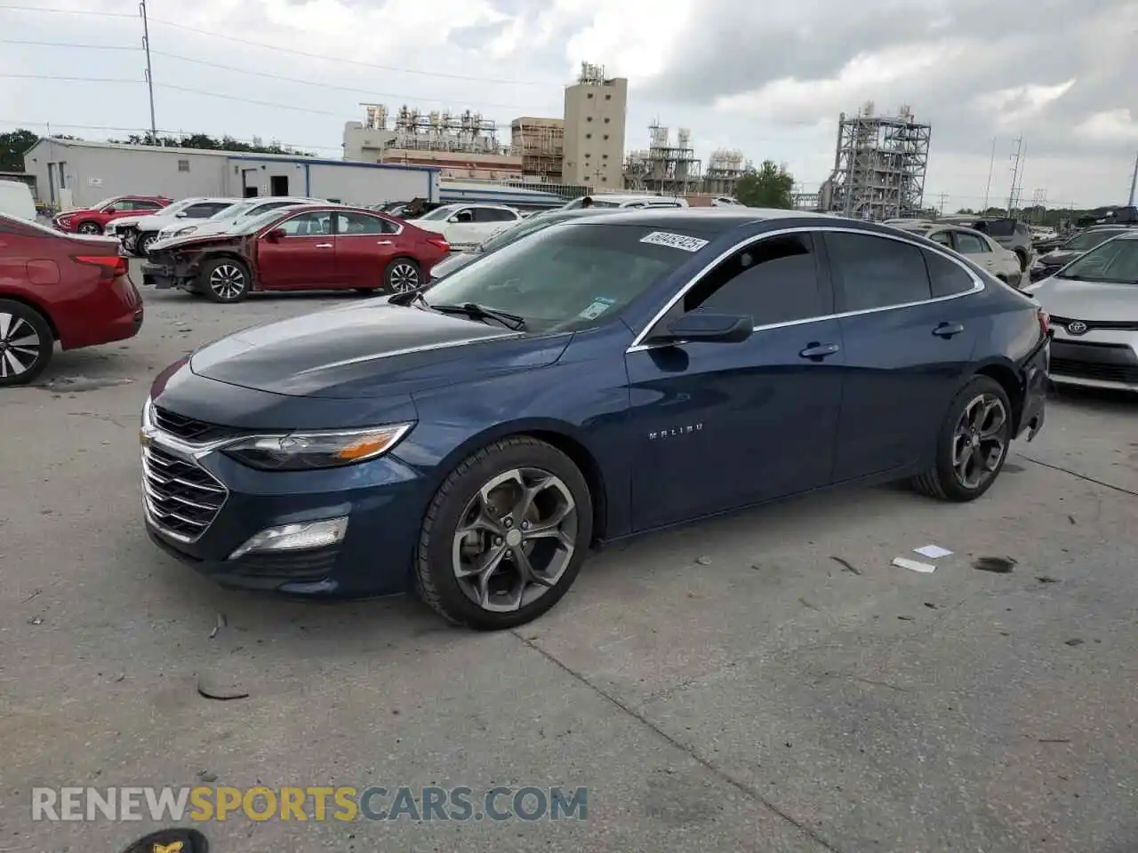 1 Photograph of a damaged car 1G1ZD5ST4NF145216 CHEVROLET MALIBU 2022
