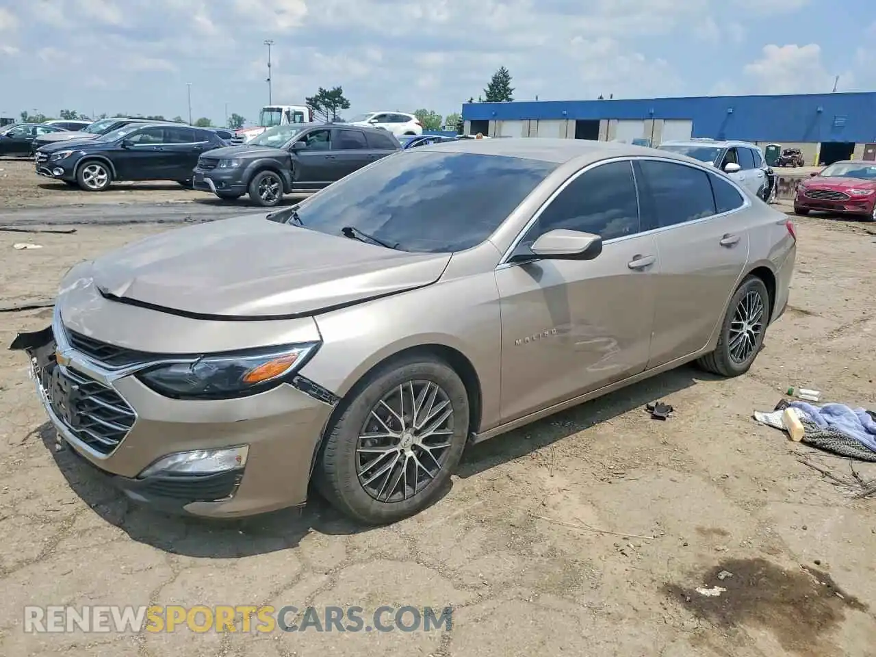 1 fotografías del automóvil dañado 1G1ZD5ST8NF116656 CHEVROLET MALIBU 2022