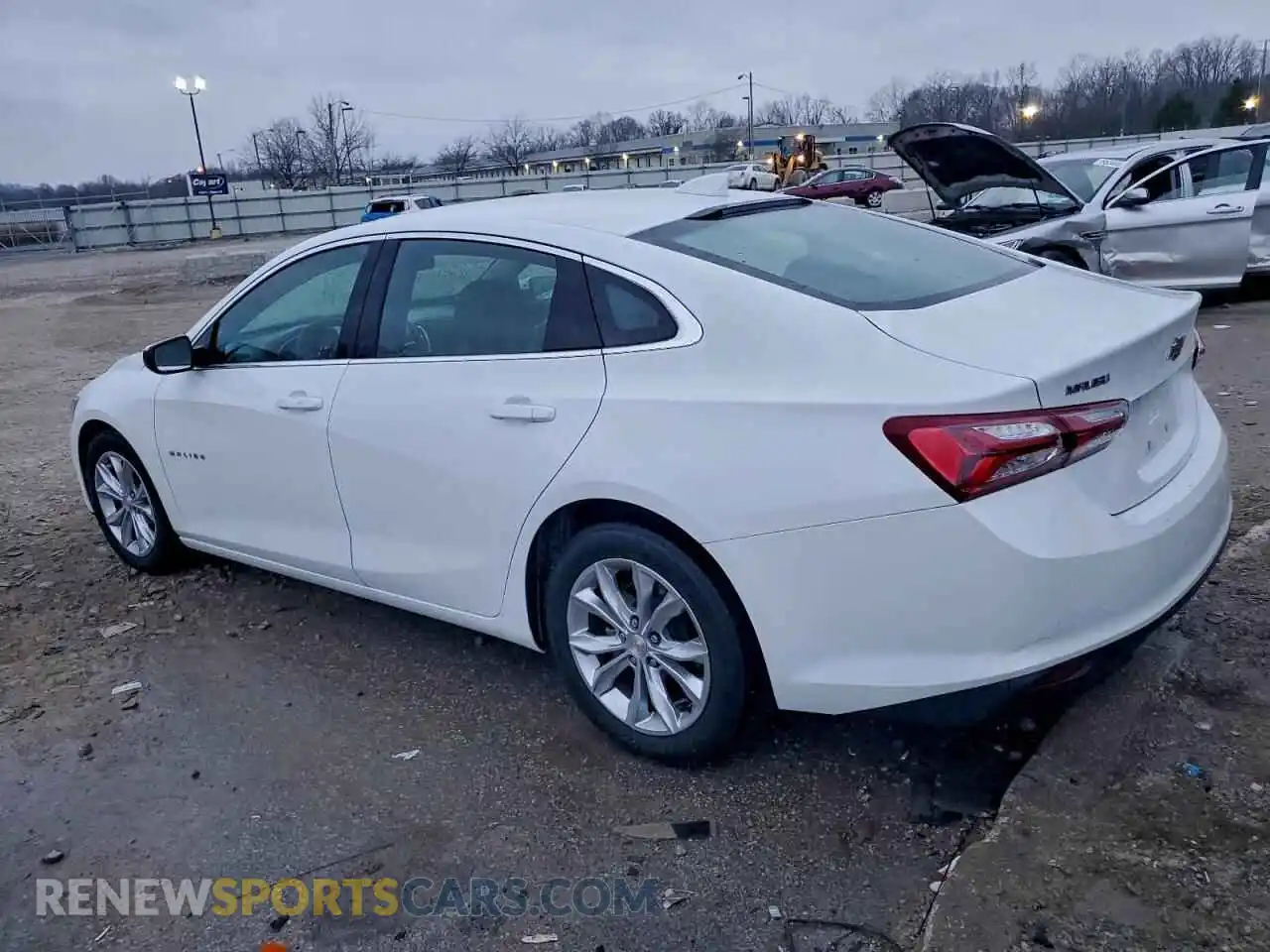 2 Photograph of a damaged car 1G1ZD5ST9NF101910 CHEVROLET MALIBU 2022