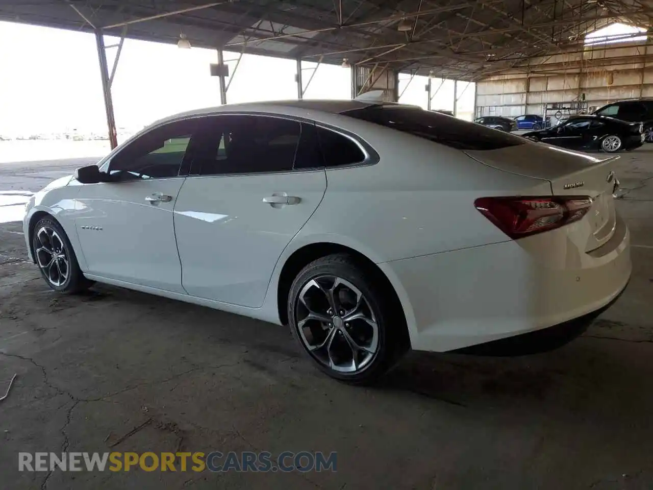 2 Photograph of a damaged car 1G1ZD5ST9NF205359 CHEVROLET MALIBU 2022
