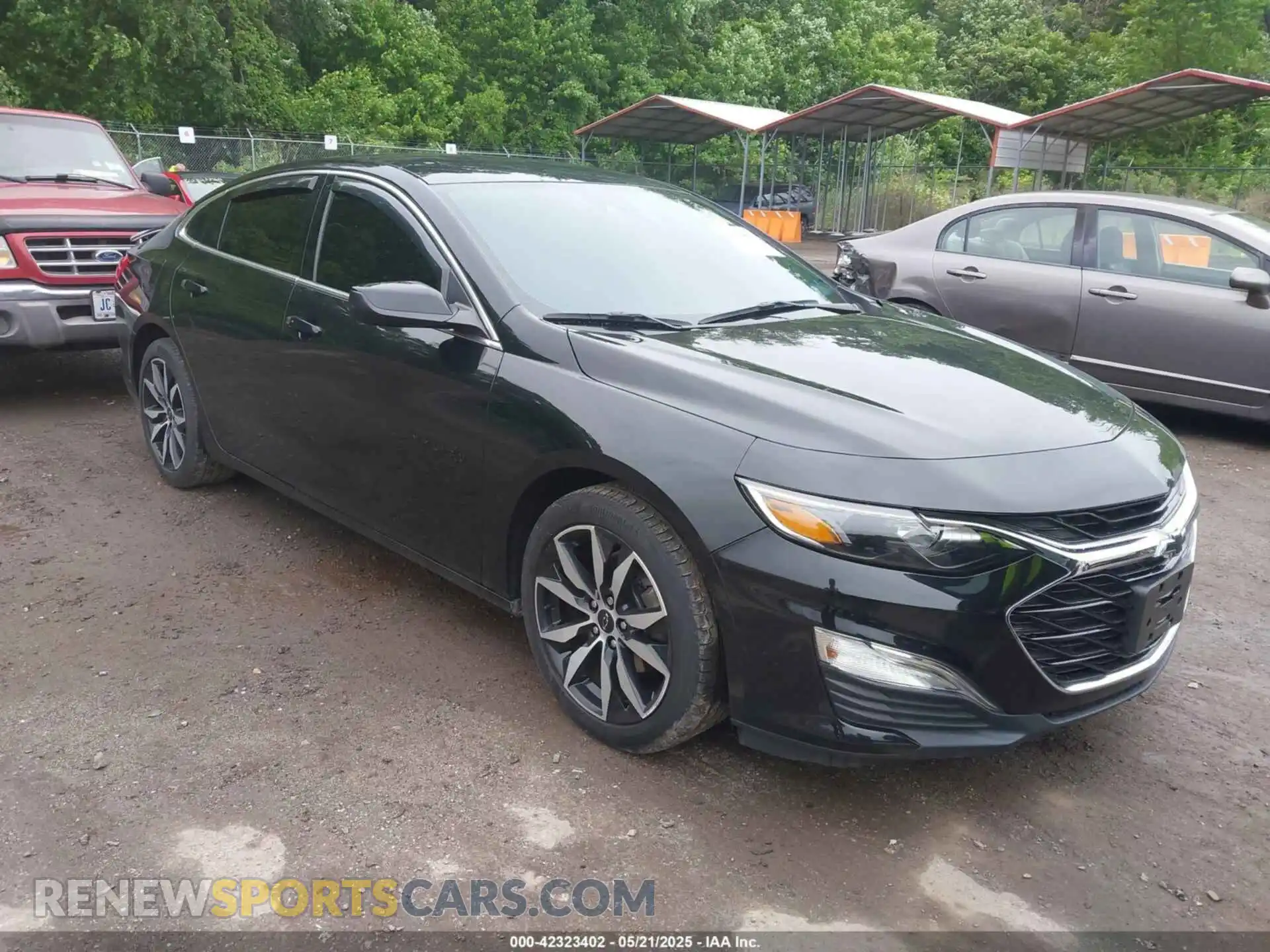 1 Photograph of a damaged car 1G1ZG5ST2NF214928 CHEVROLET MALIBU 2022