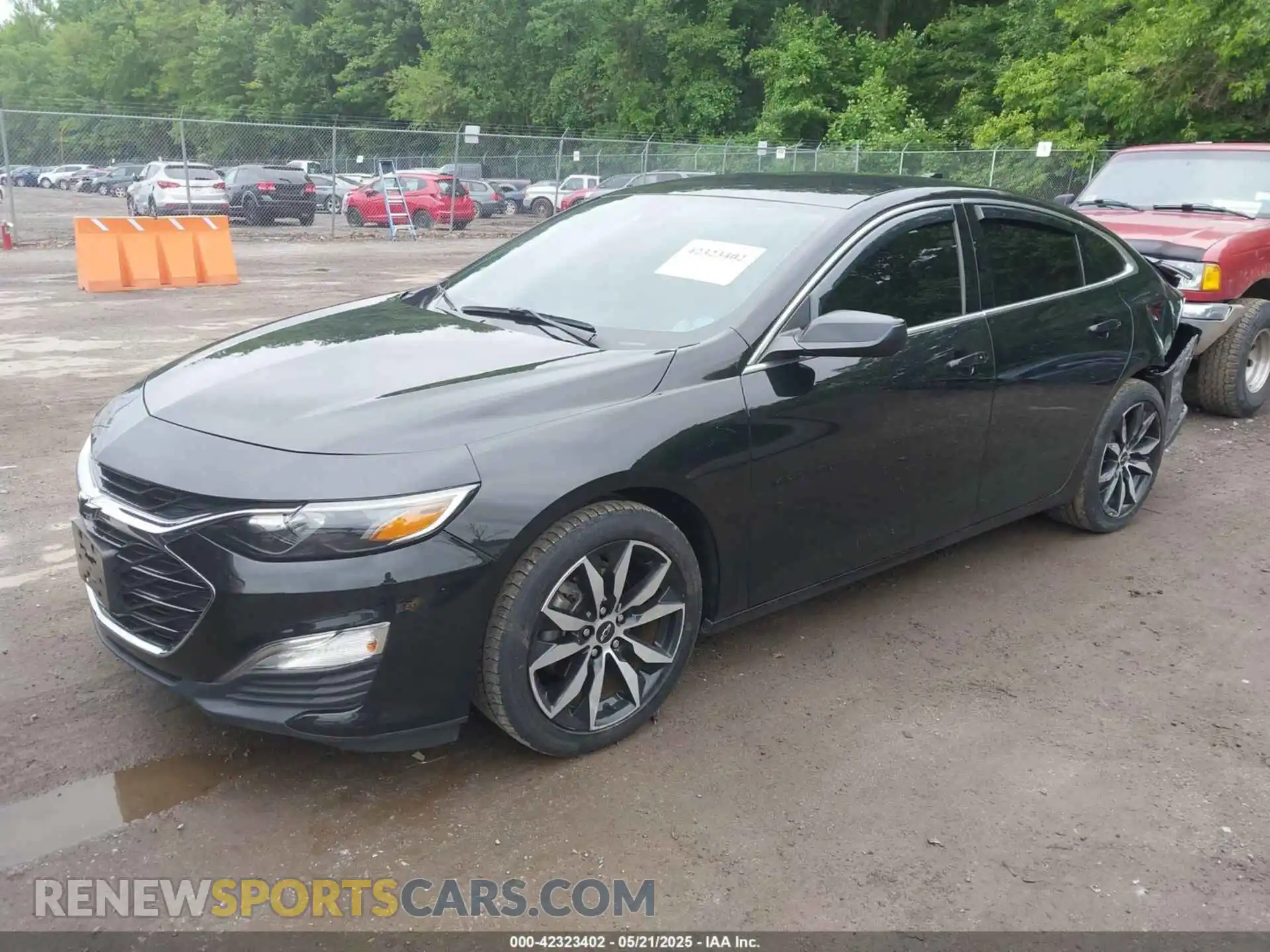 2 Photograph of a damaged car 1G1ZG5ST2NF214928 CHEVROLET MALIBU 2022