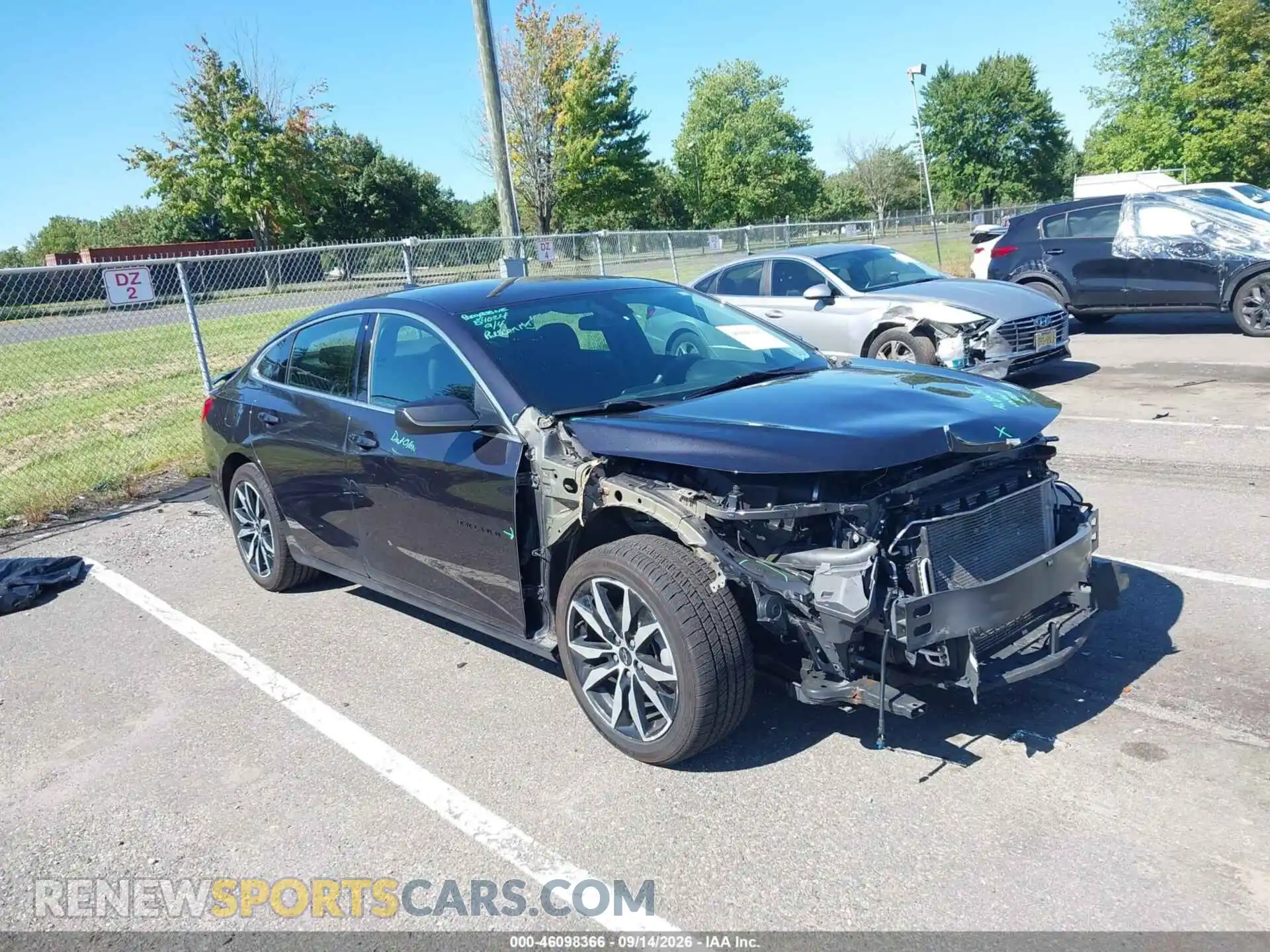 1 fotografías del automóvil dañado 1G1ZG5ST4NF208564 CHEVROLET MALIBU 2022
