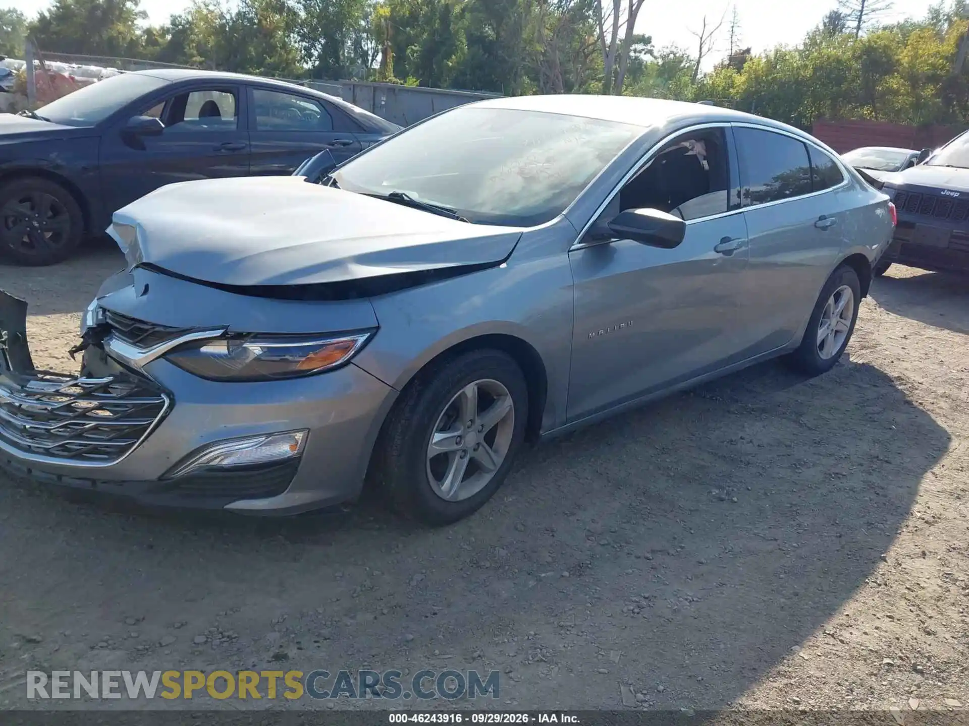 2 Photograph of a damaged car 1G1ZC5ST0PF149172 CHEVROLET MALIBU 2023