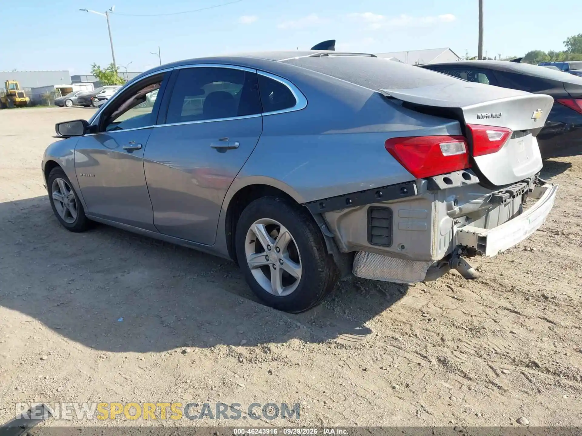 3 Photograph of a damaged car 1G1ZC5ST0PF149172 CHEVROLET MALIBU 2023
