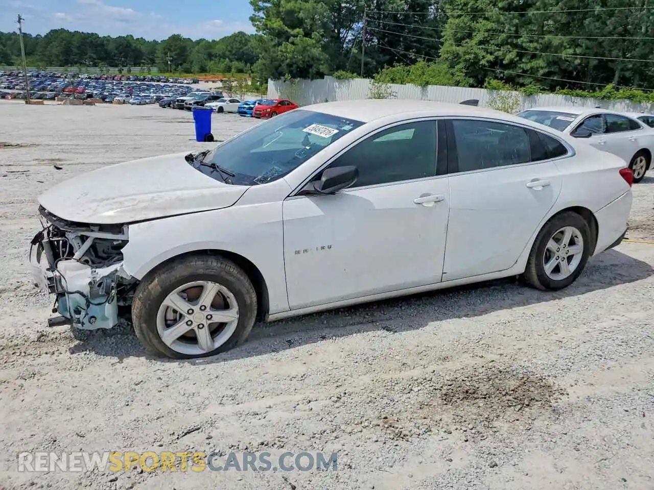 1 fotografías del automóvil dañado 1G1ZC5ST2PF116822 CHEVROLET MALIBU 2023