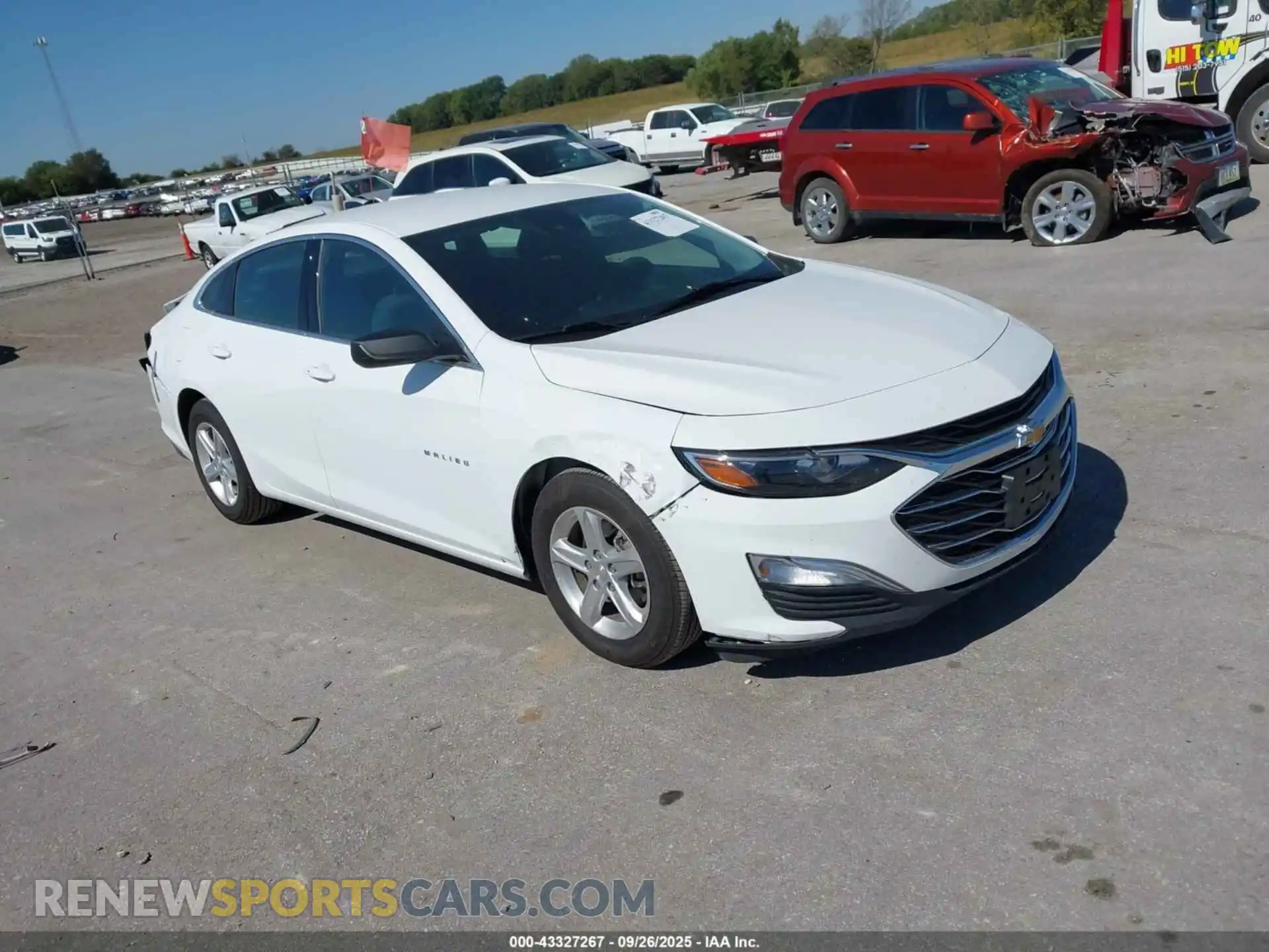 1 Photograph of a damaged car 1G1ZC5ST2PF149805 CHEVROLET MALIBU 2023