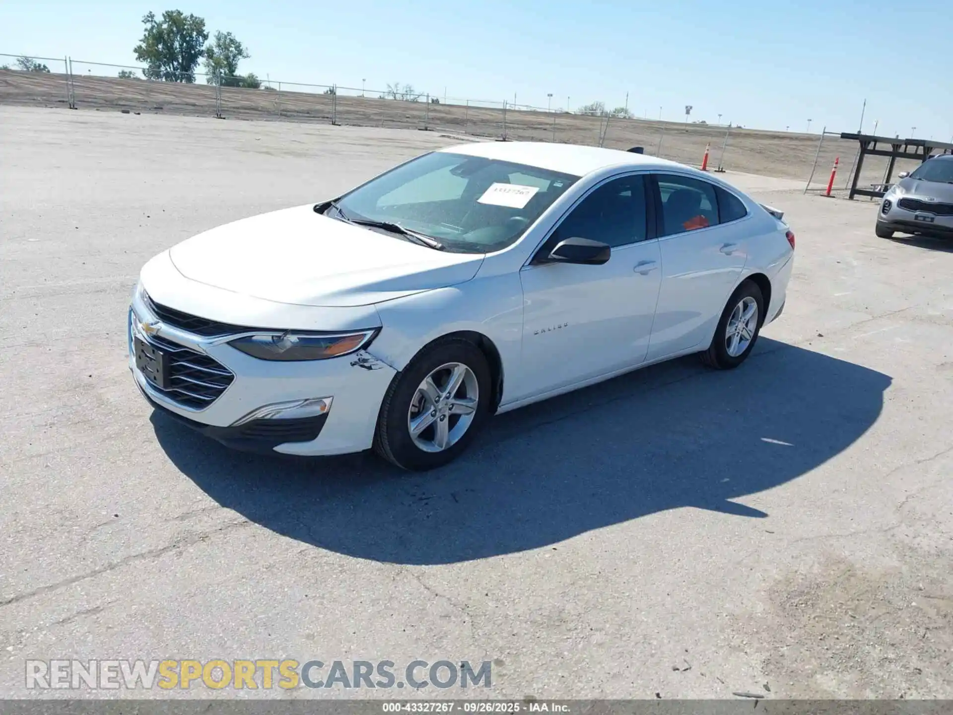 2 Photograph of a damaged car 1G1ZC5ST2PF149805 CHEVROLET MALIBU 2023