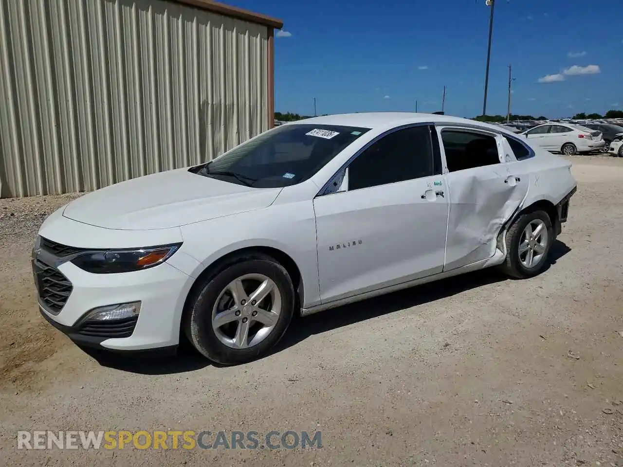 1 Photograph of a damaged car 1G1ZC5ST4PF149174 CHEVROLET MALIBU 2023