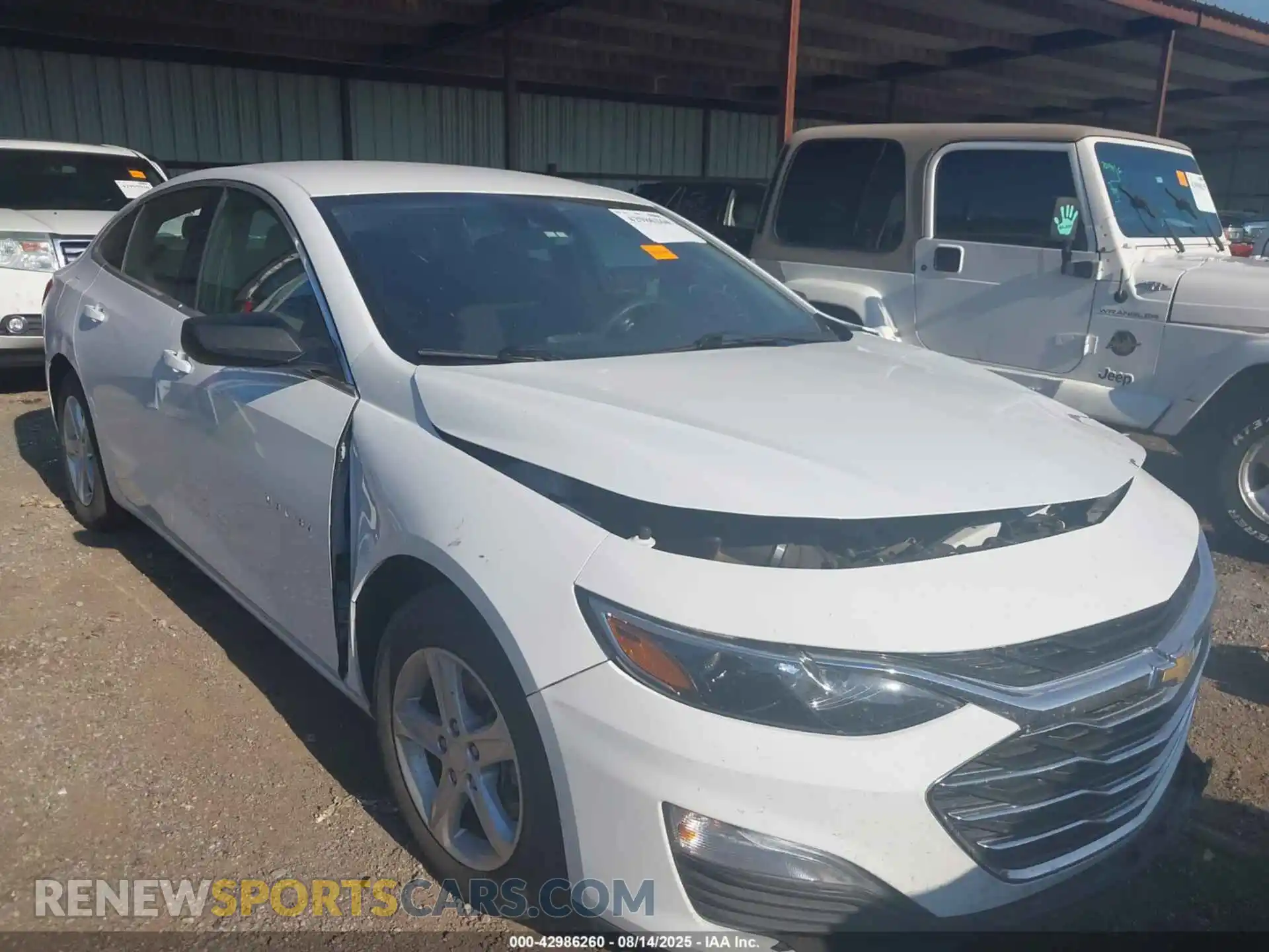 1 Photograph of a damaged car 1G1ZC5ST5PF149166 CHEVROLET MALIBU 2023