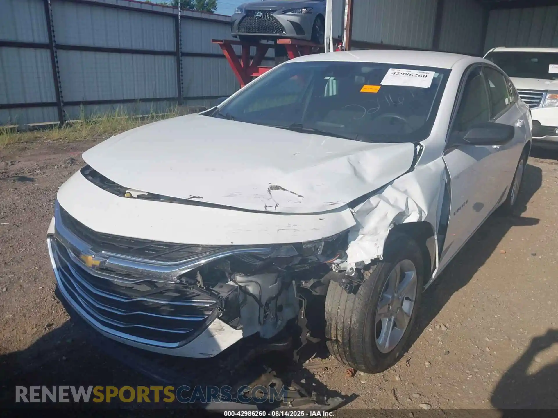 2 Photograph of a damaged car 1G1ZC5ST5PF149166 CHEVROLET MALIBU 2023