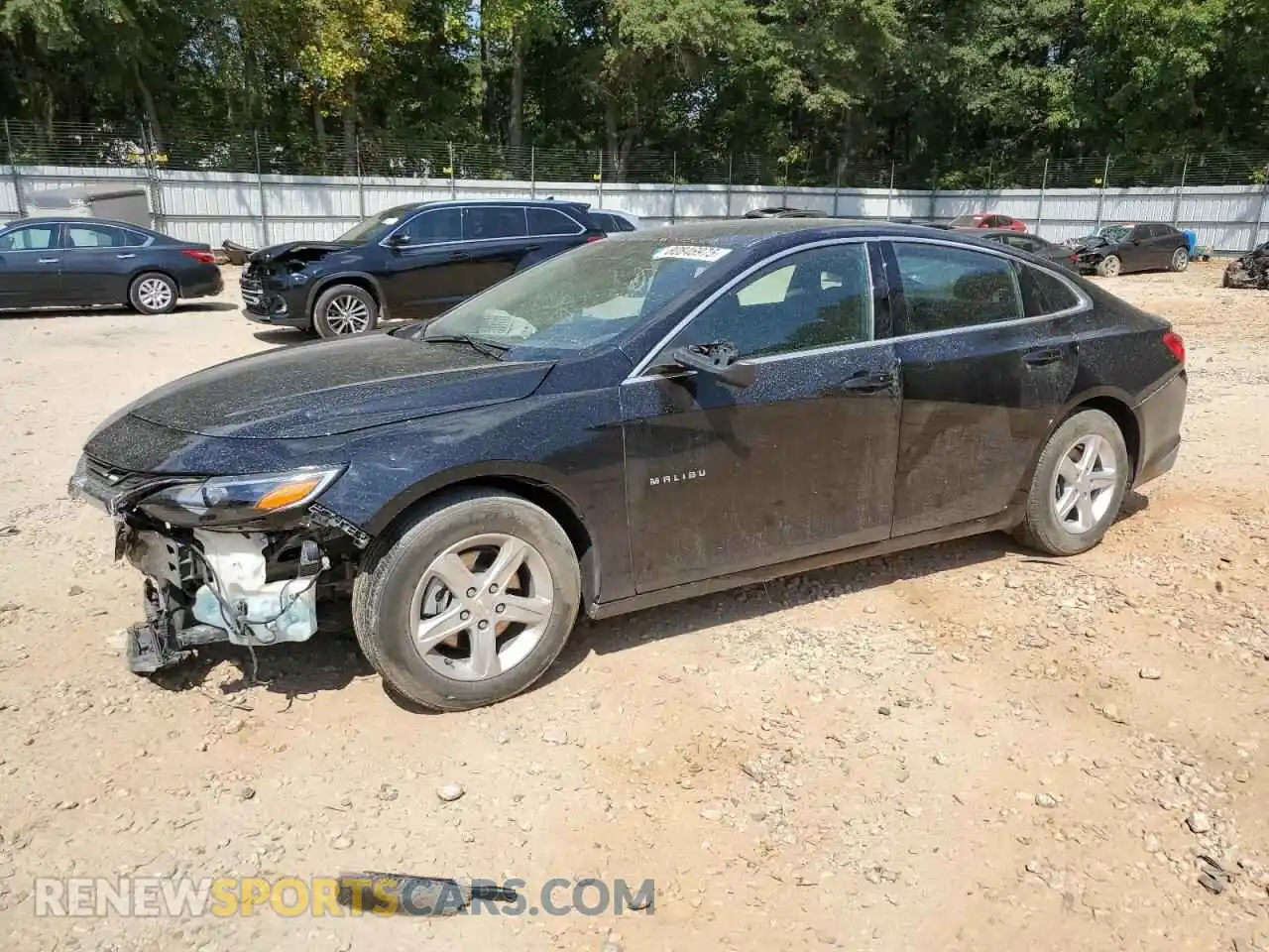 1 Photograph of a damaged car 1G1ZC5STXPF236142 CHEVROLET MALIBU 2023