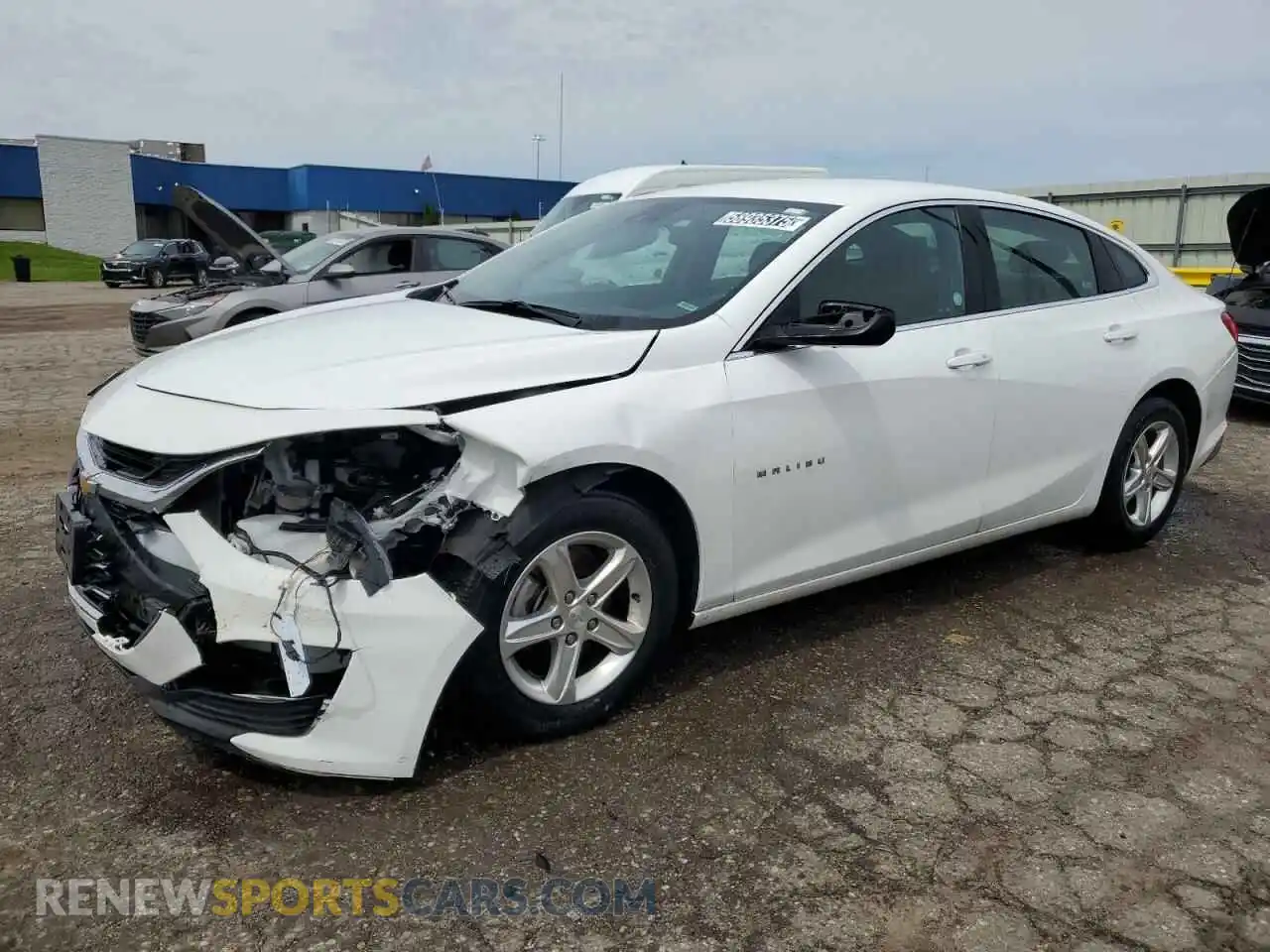 1 Photograph of a damaged car 1G1ZD5ST0PF229908 CHEVROLET MALIBU 2023