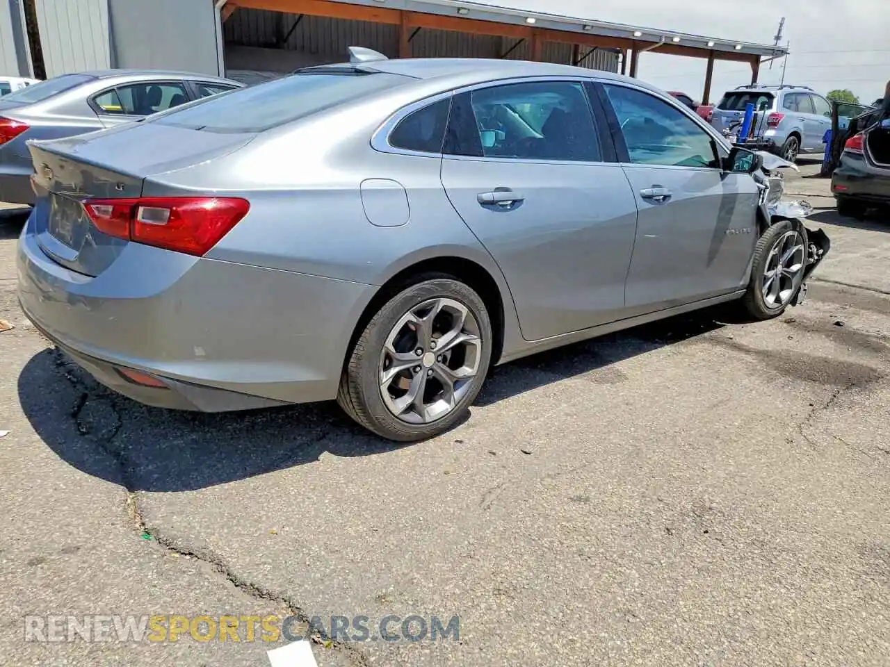 3 fotografías del automóvil dañado 1G1ZD5ST1PF149131 CHEVROLET MALIBU 2023
