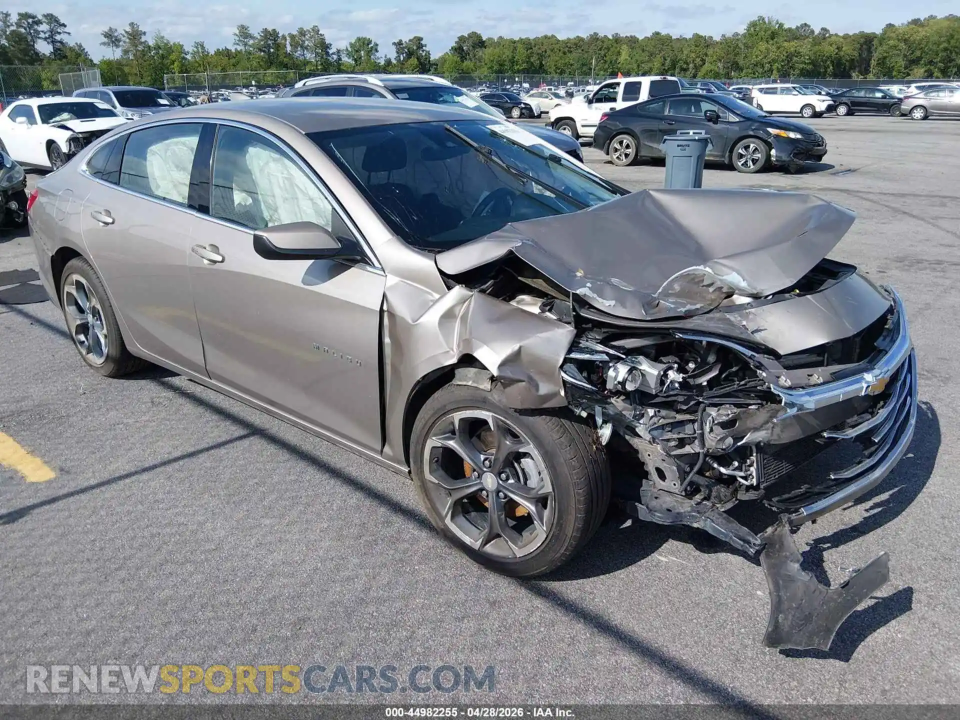 1 Photograph of a damaged car 1G1ZD5ST1PF149291 CHEVROLET MALIBU 2023