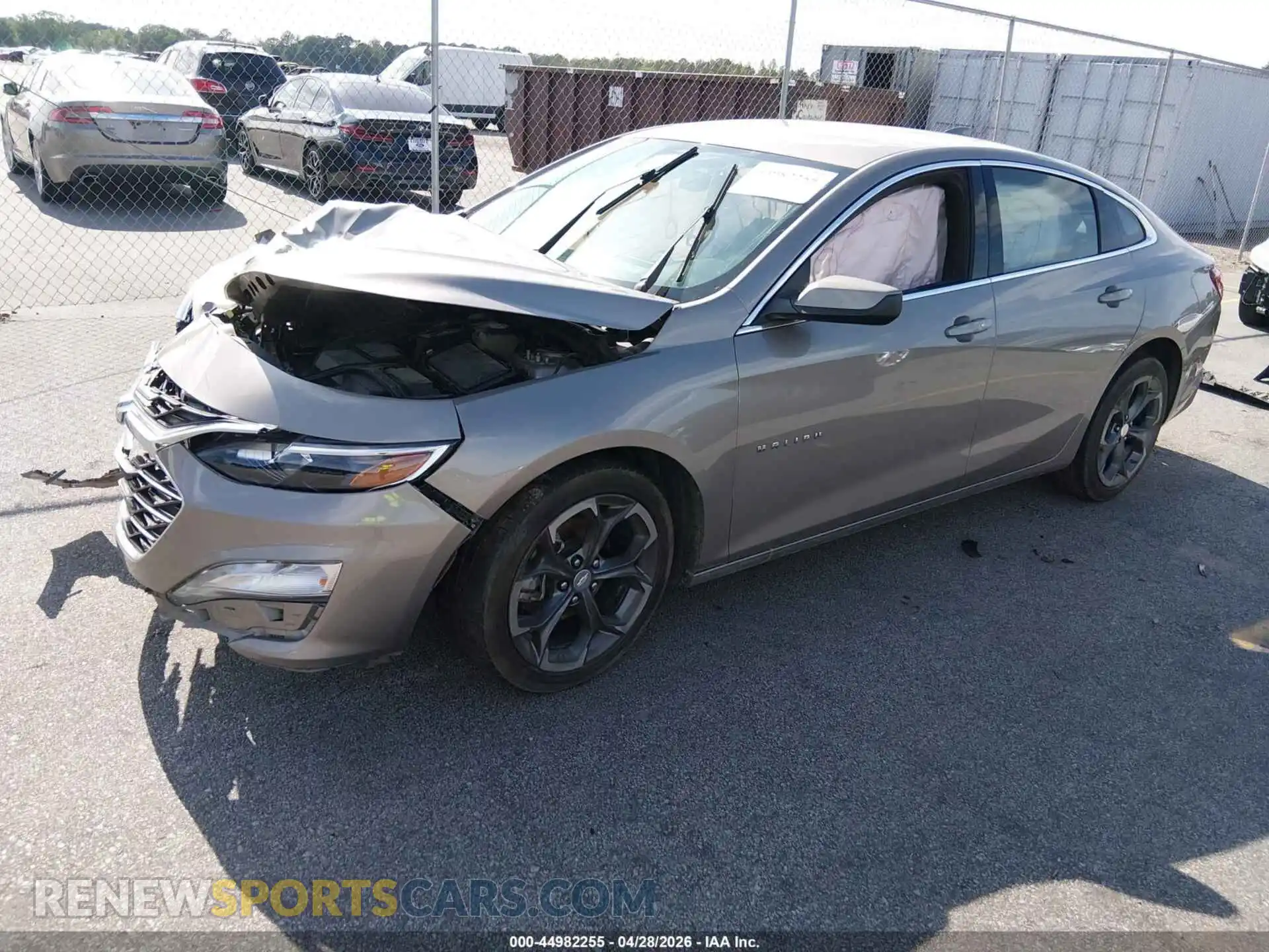 2 Photograph of a damaged car 1G1ZD5ST1PF149291 CHEVROLET MALIBU 2023