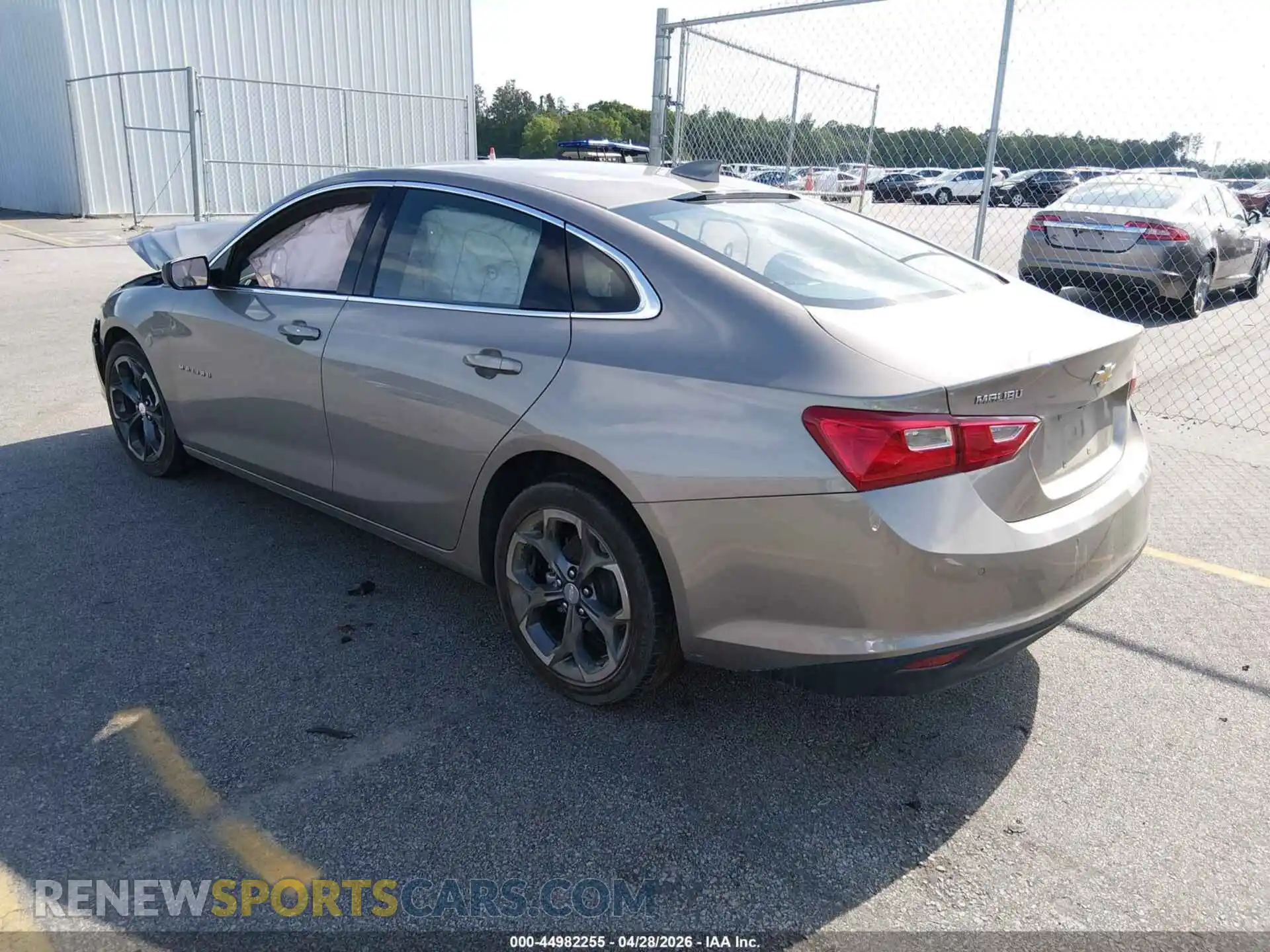 3 Photograph of a damaged car 1G1ZD5ST1PF149291 CHEVROLET MALIBU 2023