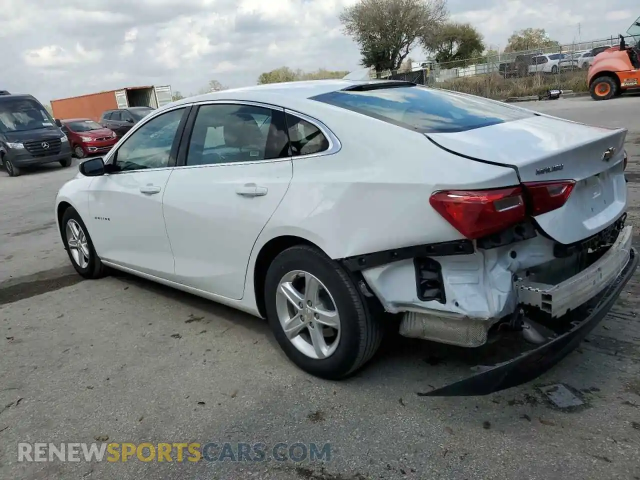 2 Photograph of a damaged car 1G1ZD5ST2PF207909 CHEVROLET MALIBU 2023