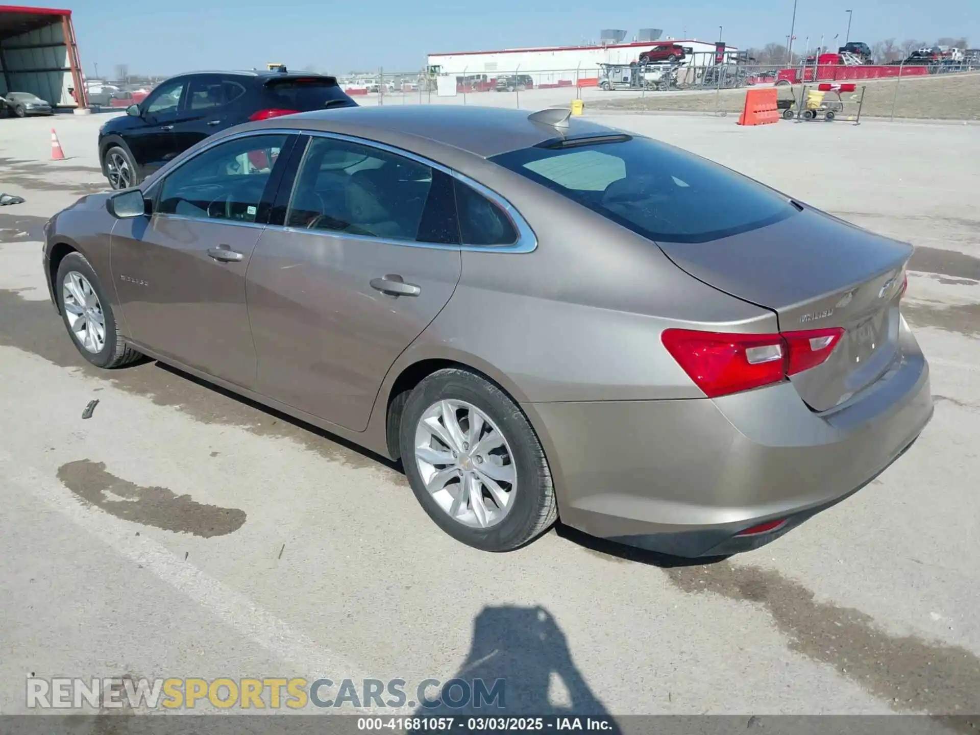 3 Photograph of a damaged car 1G1ZD5ST4PF149124 CHEVROLET MALIBU 2023