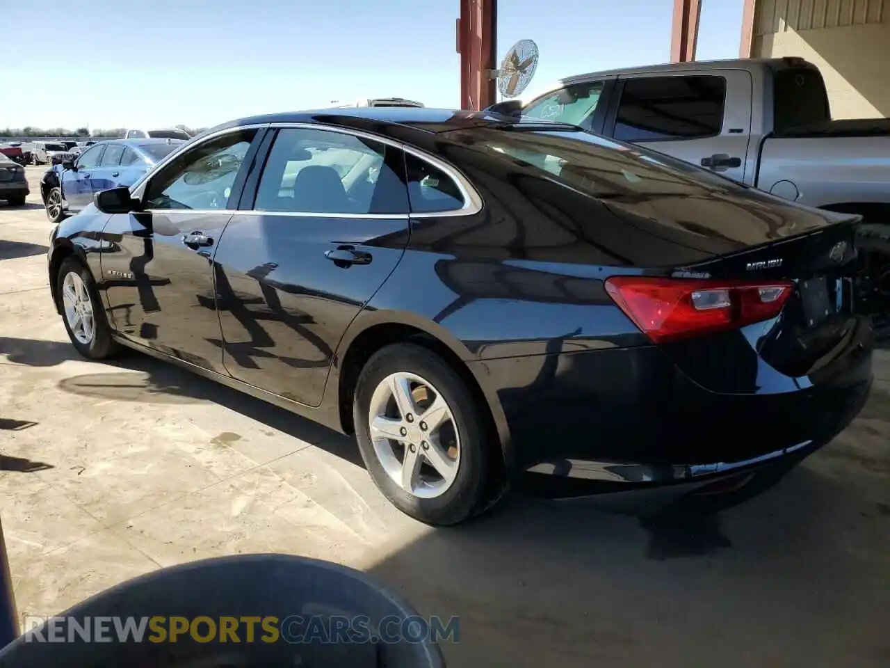 2 Photograph of a damaged car 1G1ZD5ST4PF207667 CHEVROLET MALIBU 2023