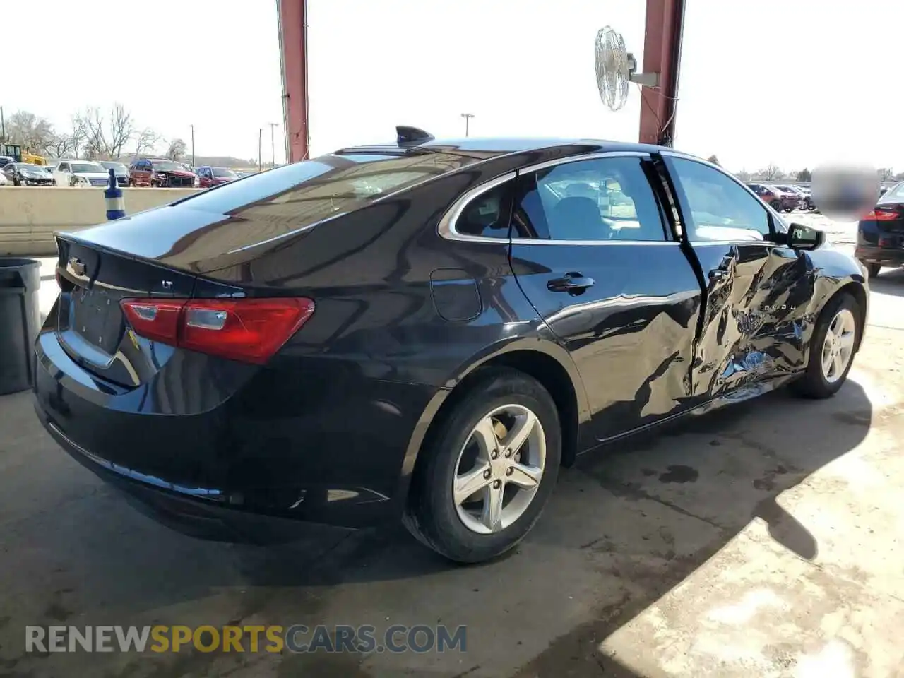 3 Photograph of a damaged car 1G1ZD5ST4PF207667 CHEVROLET MALIBU 2023