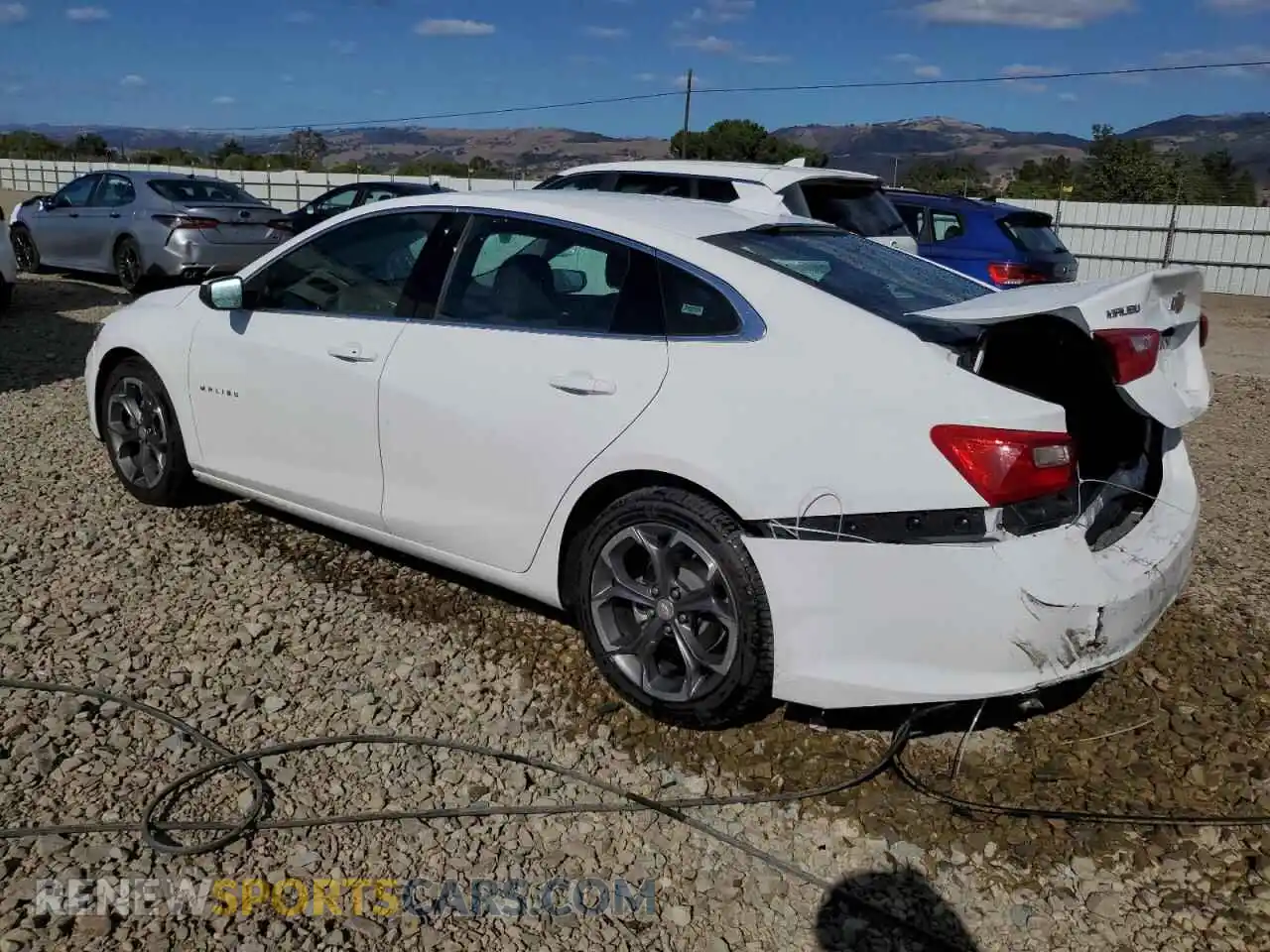 2 Photograph of a damaged car 1G1ZD5ST5PF139511 CHEVROLET MALIBU 2023