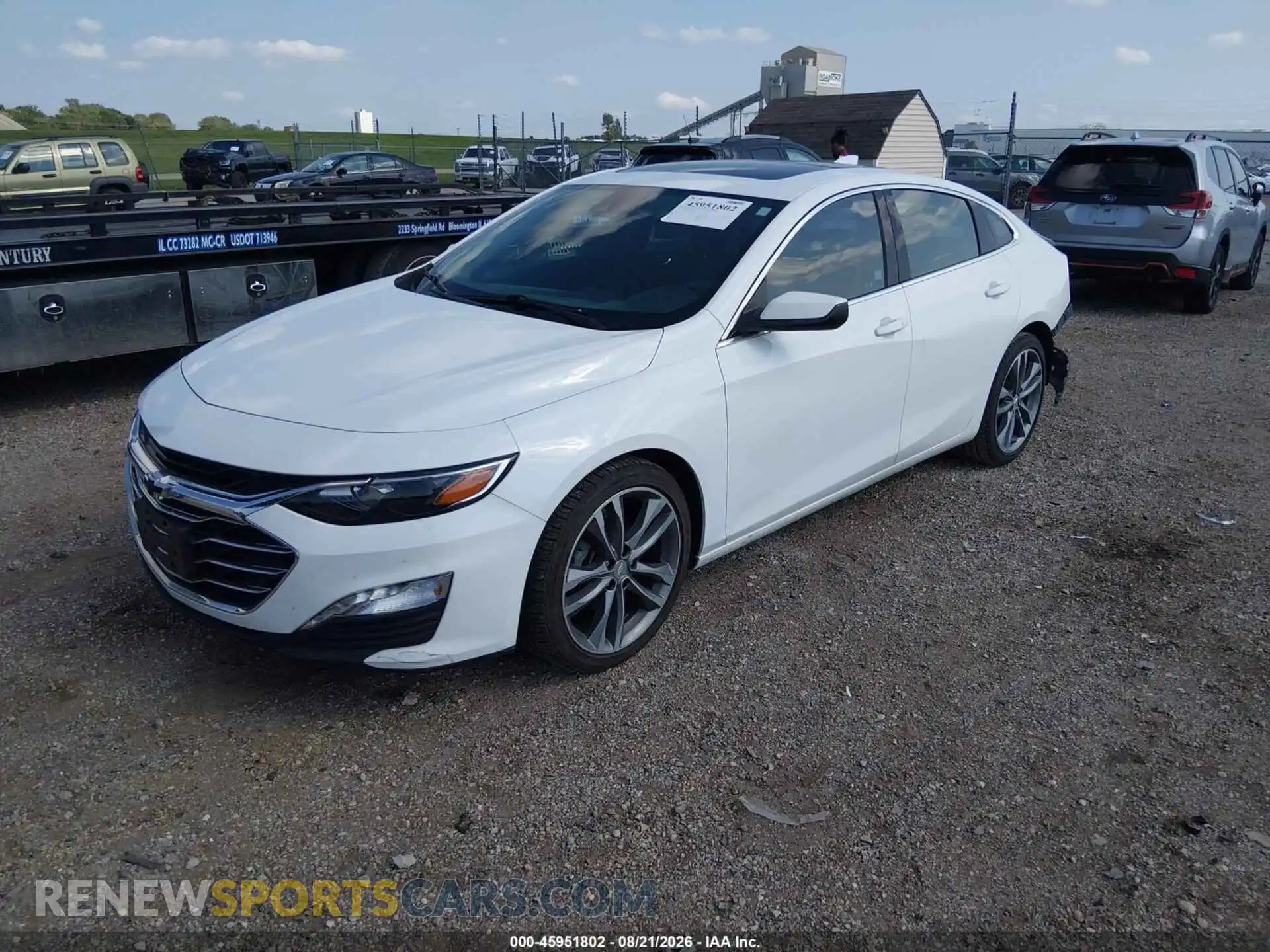 2 Фотография поврежденного автомобиля 1G1ZD5ST5PF149309 CHEVROLET MALIBU 2023