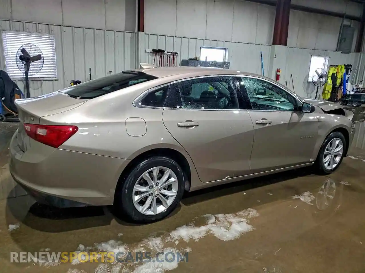 3 Photograph of a damaged car 1G1ZD5ST5PF180978 CHEVROLET MALIBU 2023