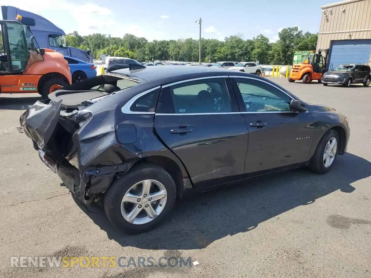 3 Photograph of a damaged car 1G1ZD5ST5PF207497 CHEVROLET MALIBU 2023