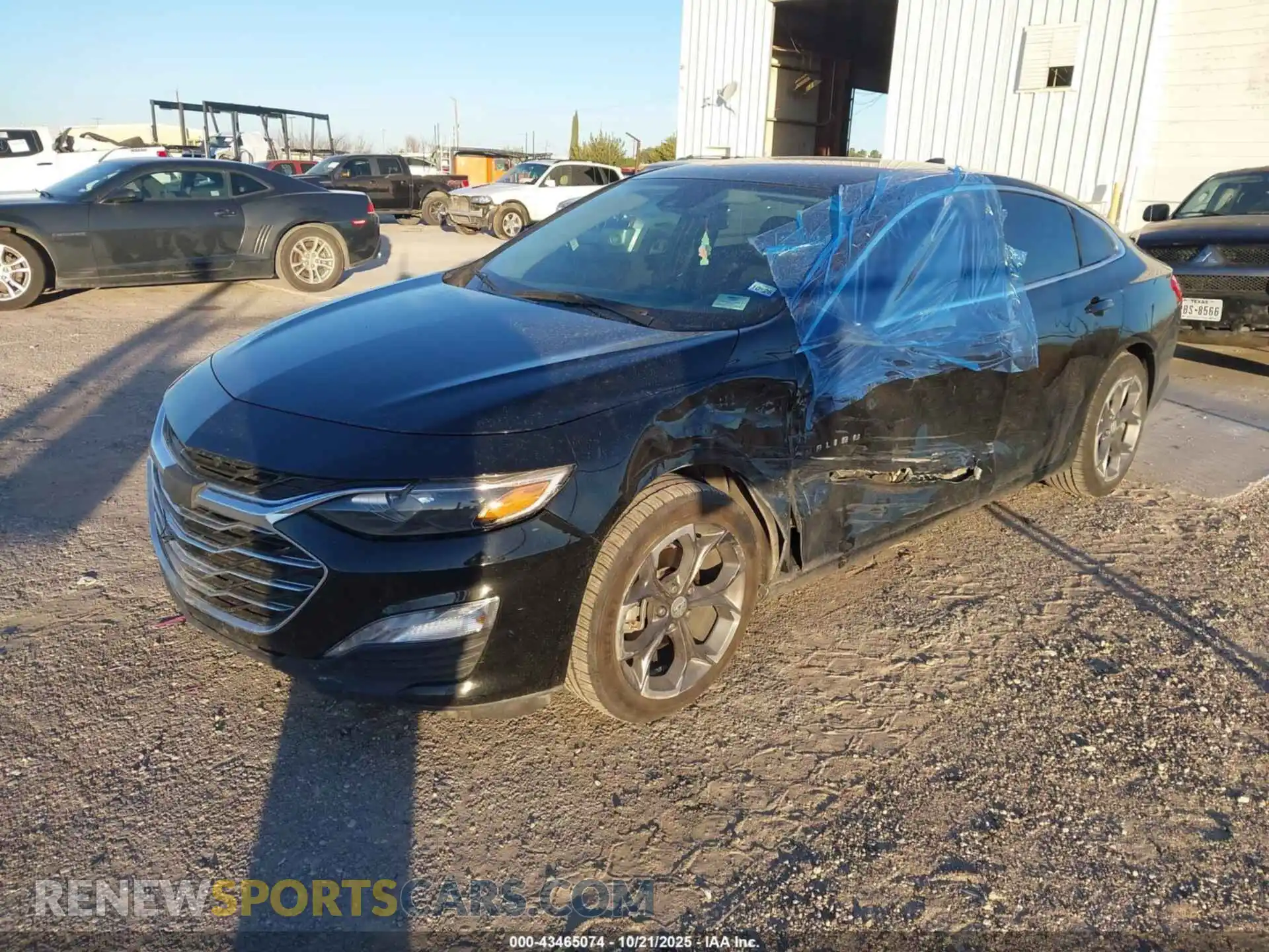 2 Photograph of a damaged car 1G1ZD5ST6PF149691 CHEVROLET MALIBU 2023