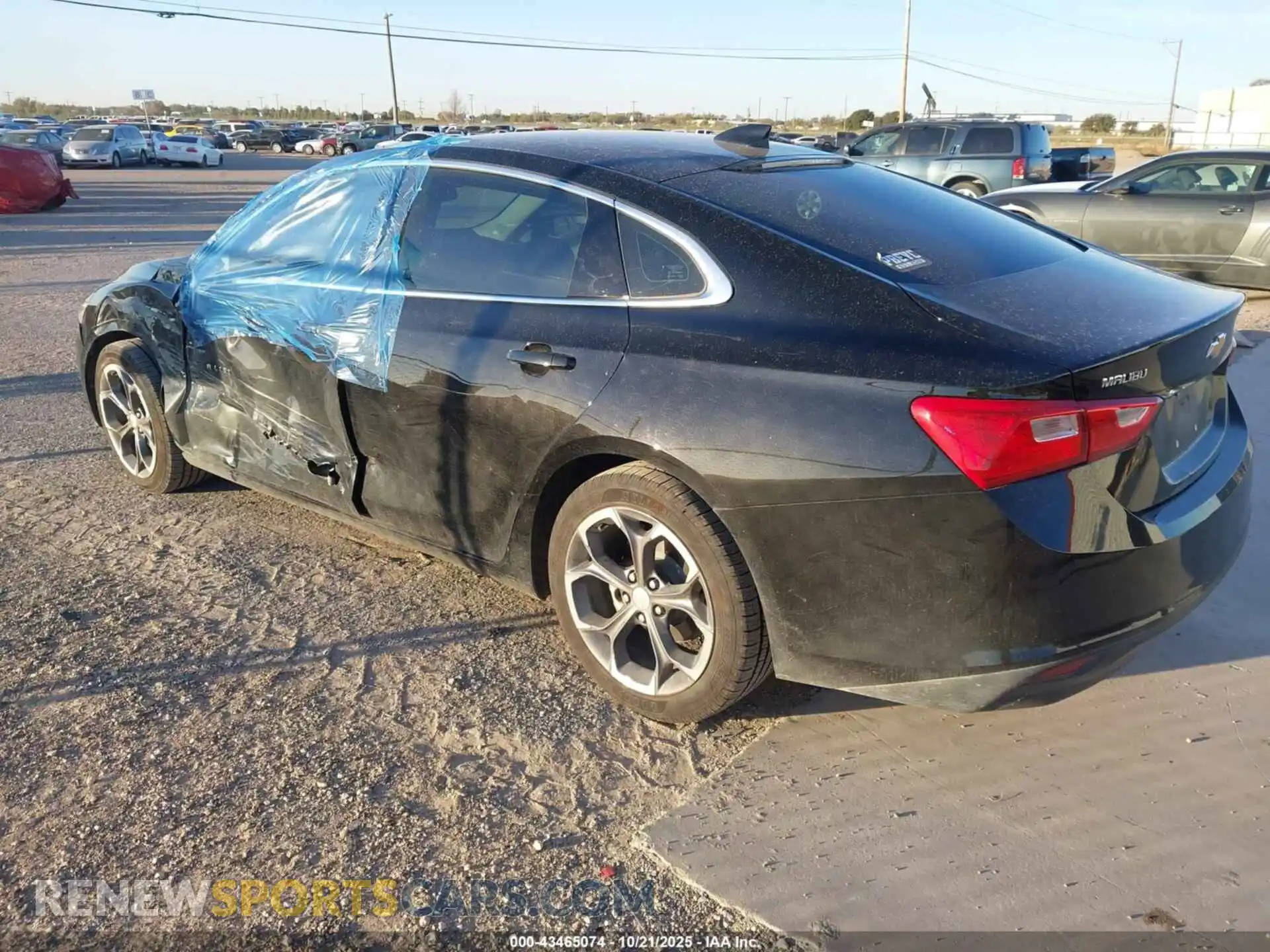 3 Photograph of a damaged car 1G1ZD5ST6PF149691 CHEVROLET MALIBU 2023