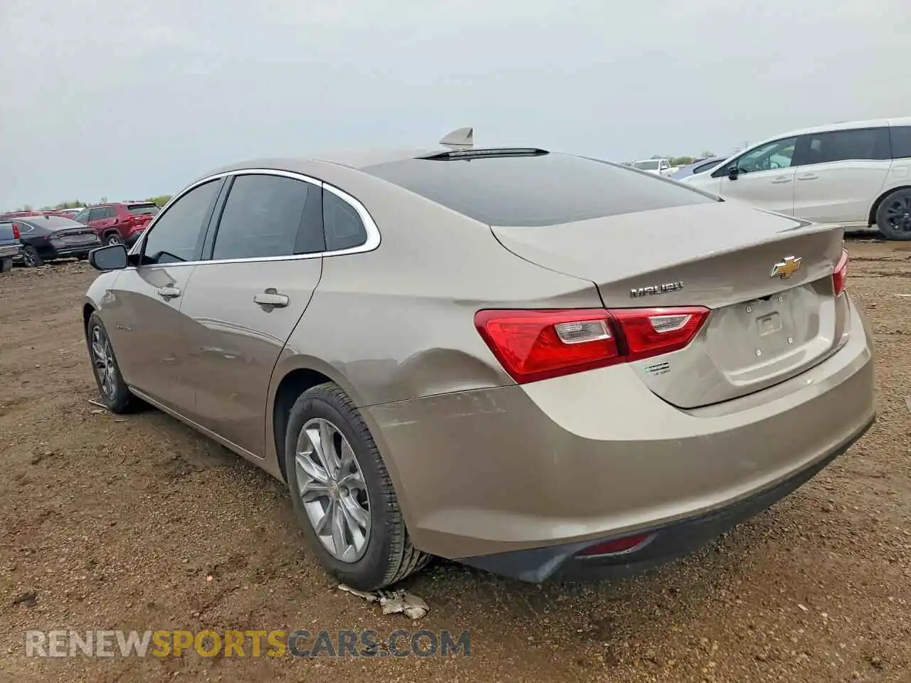 2 Photograph of a damaged car 1G1ZD5ST7PF237181 CHEVROLET MALIBU 2023