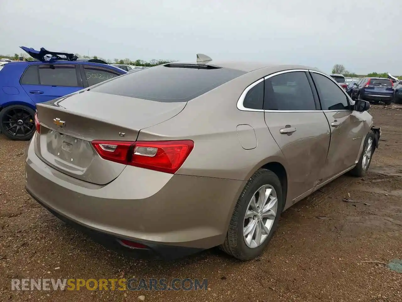 3 Photograph of a damaged car 1G1ZD5ST7PF237181 CHEVROLET MALIBU 2023