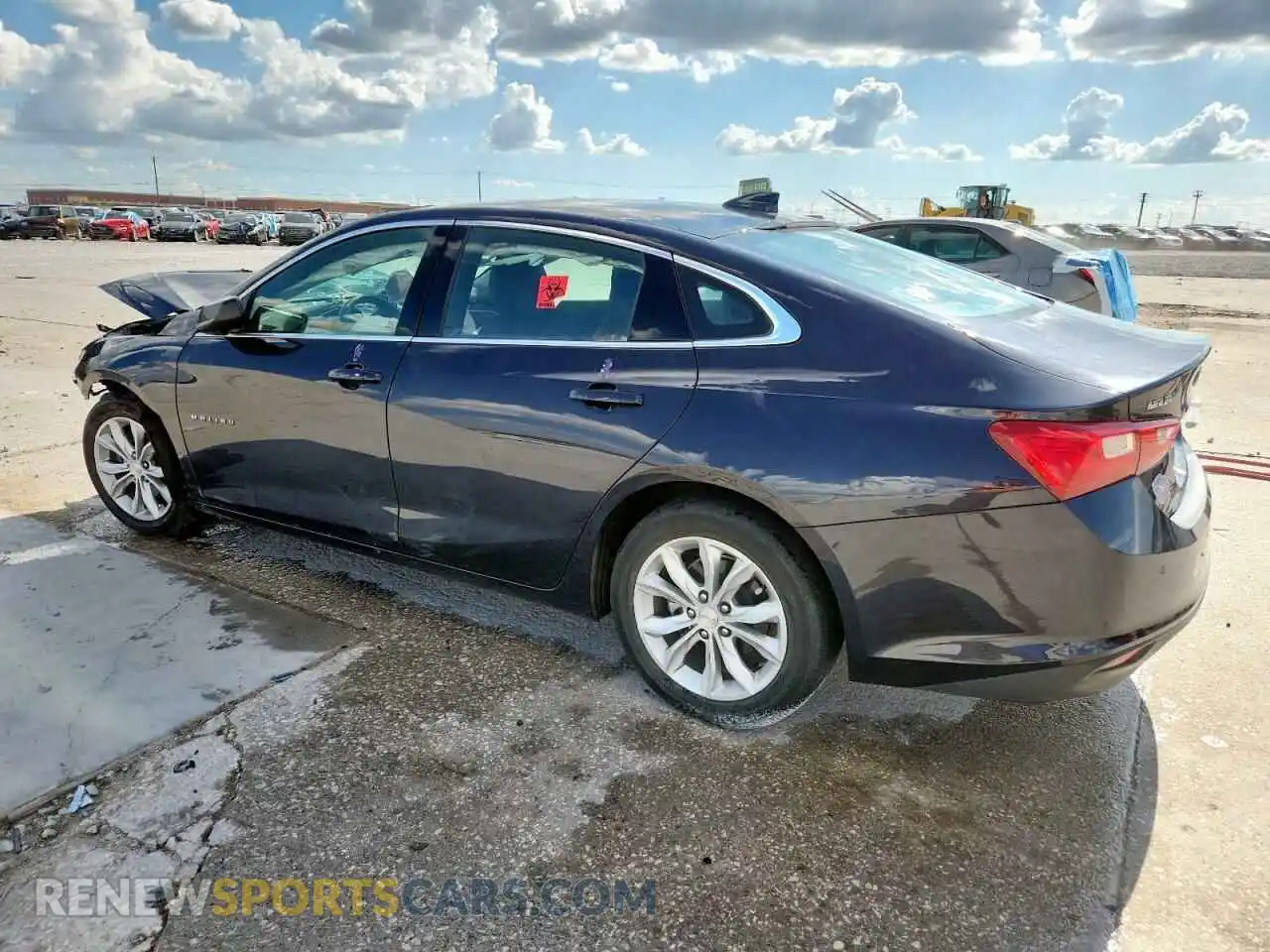 2 Photograph of a damaged car 1G1ZD5STXPF131825 CHEVROLET MALIBU 2023