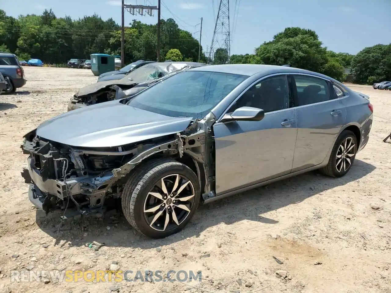 1 Фотография поврежденного автомобиля 1G1ZG5ST2PF149503 CHEVROLET MALIBU 2023