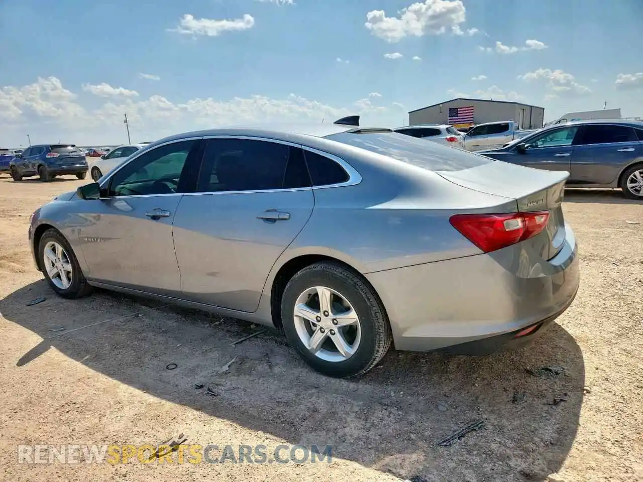 2 Photograph of a damaged car 1G1ZB5ST2RF165704 CHEVROLET MALIBU 2024