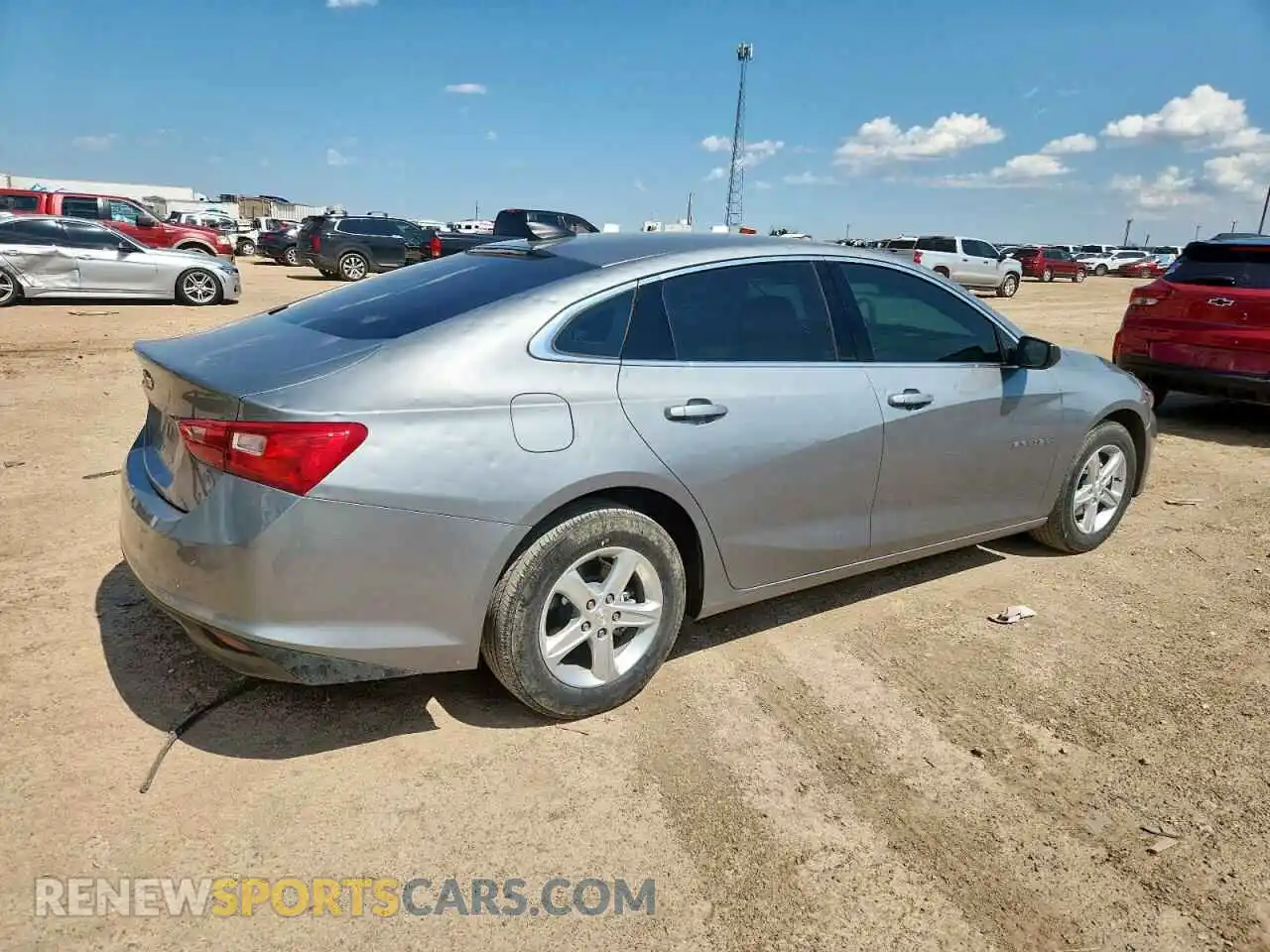 3 Photograph of a damaged car 1G1ZB5ST2RF165704 CHEVROLET MALIBU 2024