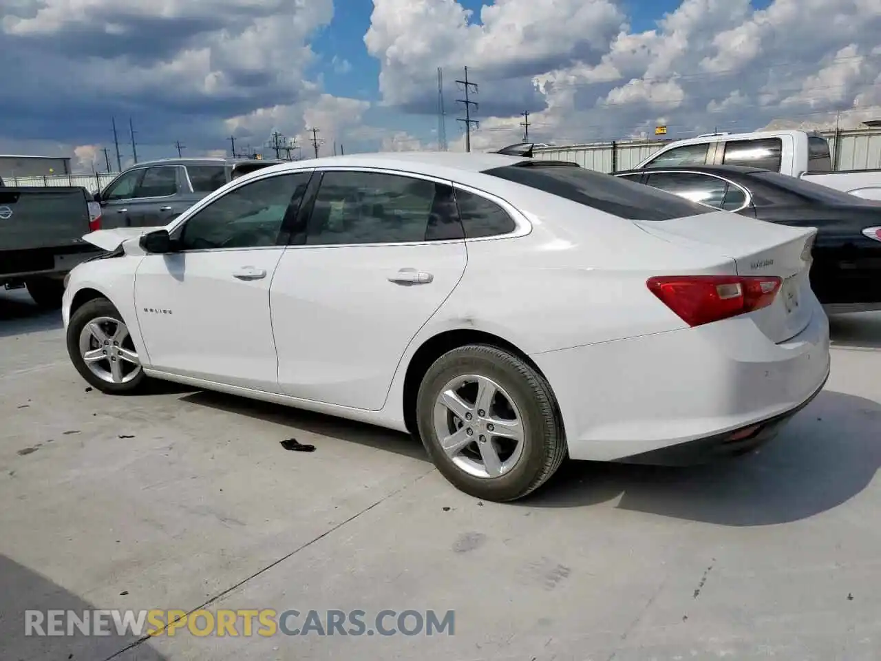 2 Photograph of a damaged car 1G1ZB5ST7RF209101 CHEVROLET MALIBU 2024