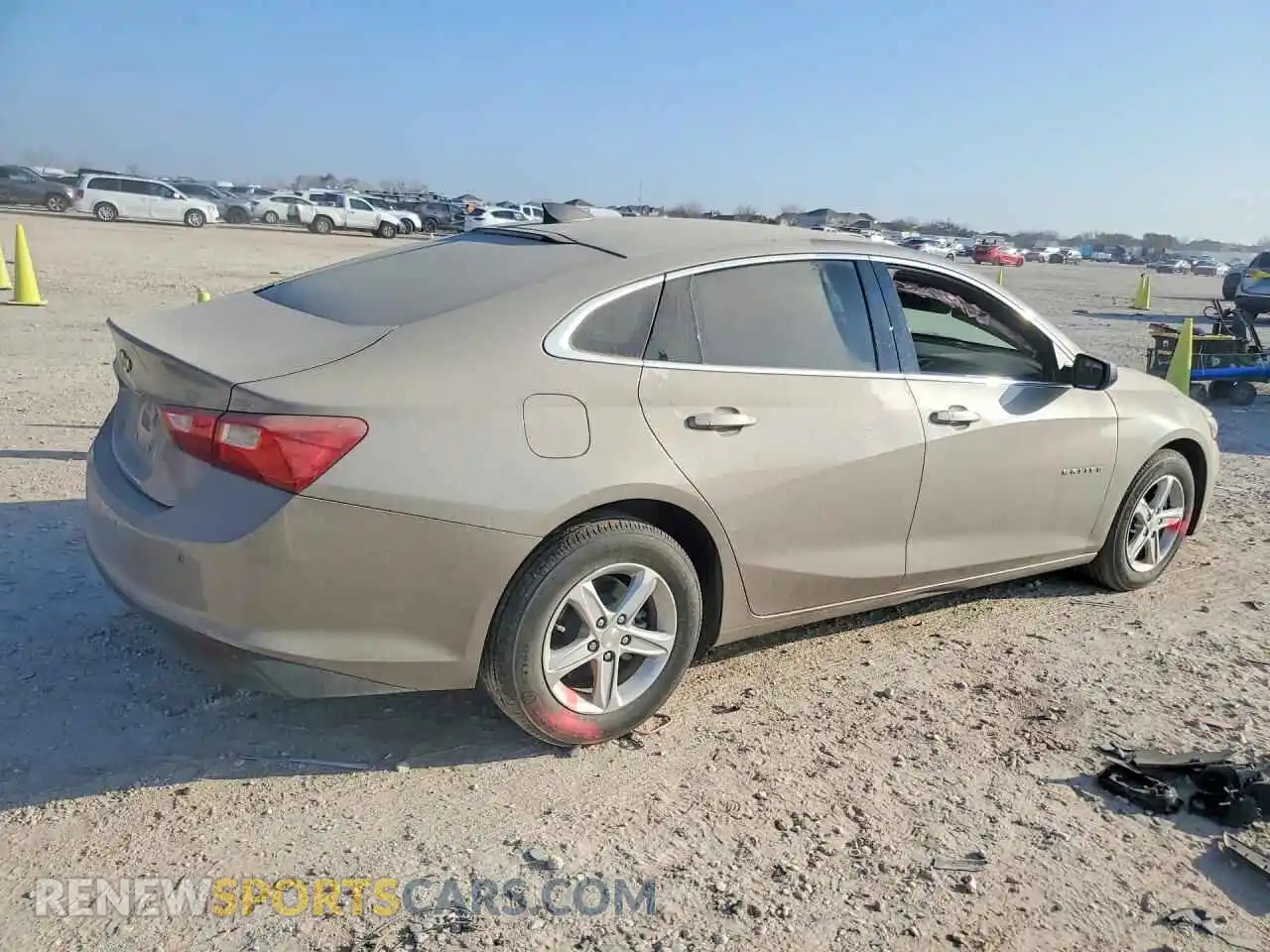 3 Photograph of a damaged car 1G1ZB5ST8RF111517 CHEVROLET MALIBU 2024