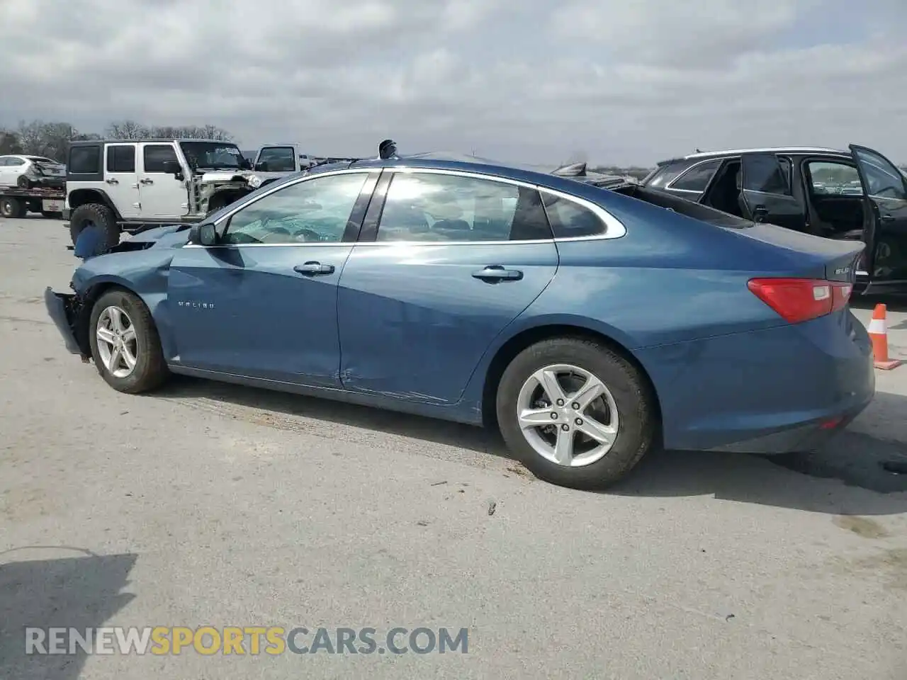 2 Photograph of a damaged car 1G1ZC5ST2RF125085 CHEVROLET MALIBU 2024