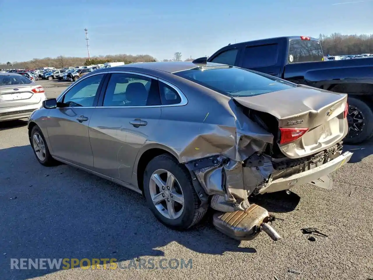 2 Photograph of a damaged car 1G1ZC5ST3RF232307 CHEVROLET MALIBU 2024