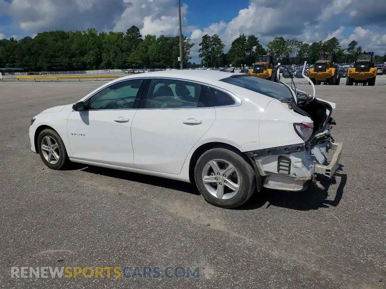 2 fotografías del automóvil dañado 1G1ZC5ST6RF187332 CHEVROLET MALIBU 2024