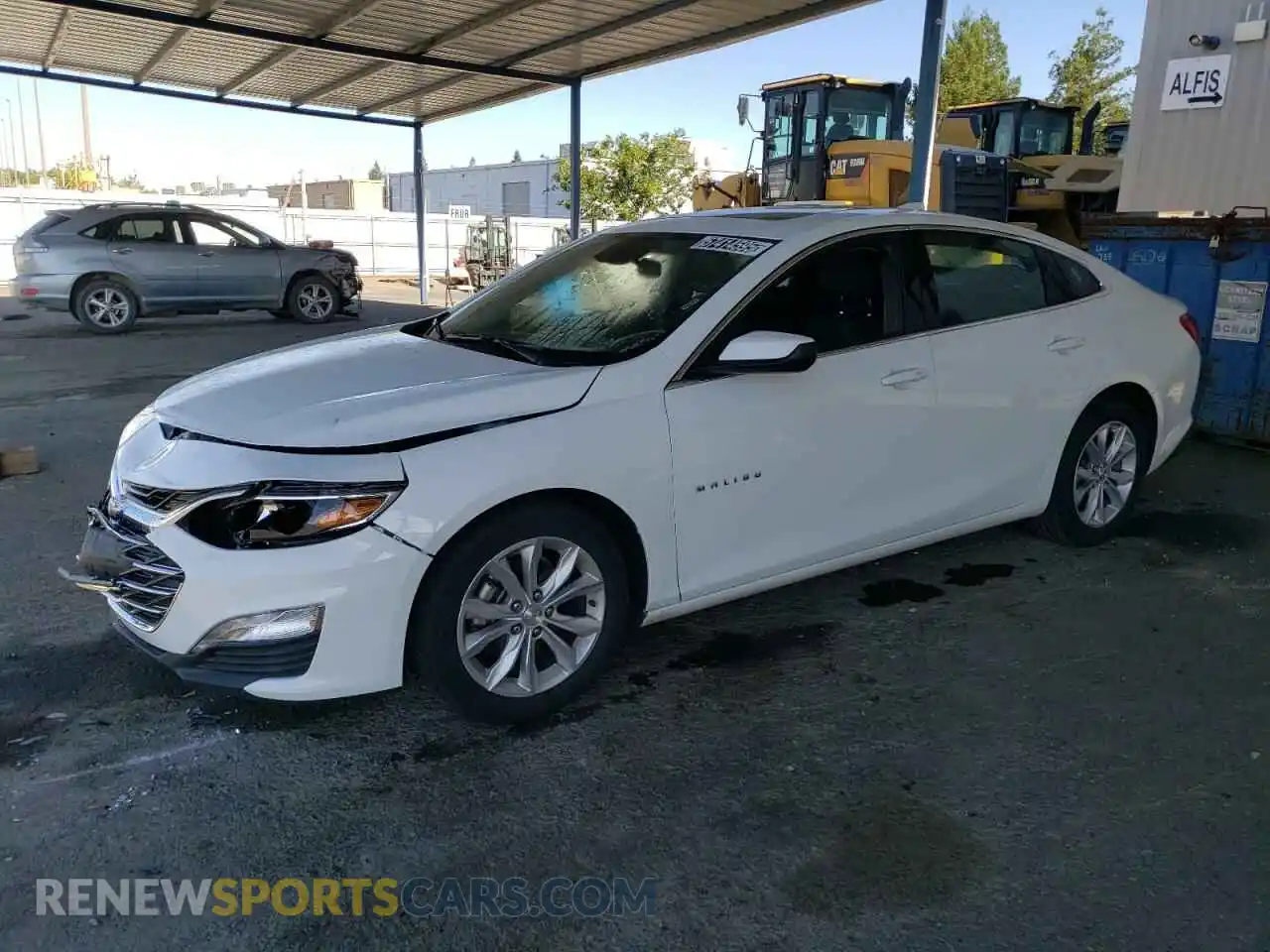 1 Photograph of a damaged car 1G1ZD5ST0RF178171 CHEVROLET MALIBU 2024