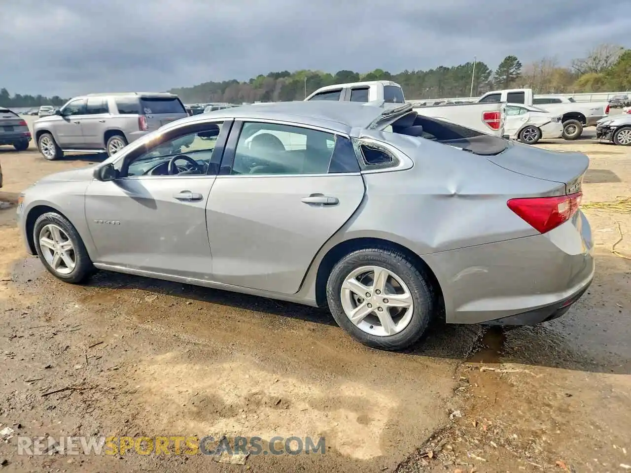 2 Photograph of a damaged car 1G1ZD5ST2RF123494 CHEVROLET MALIBU 2024