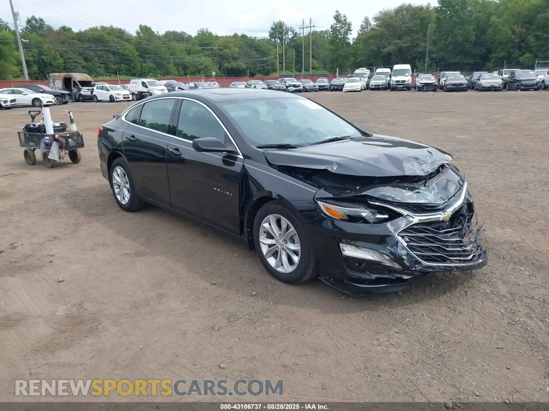 1 Photograph of a damaged car 1G1ZD5ST2RF219142 CHEVROLET MALIBU 2024