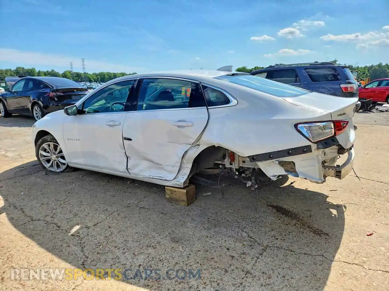 2 Photograph of a damaged car 1G1ZD5ST3RF159498 CHEVROLET MALIBU 2024