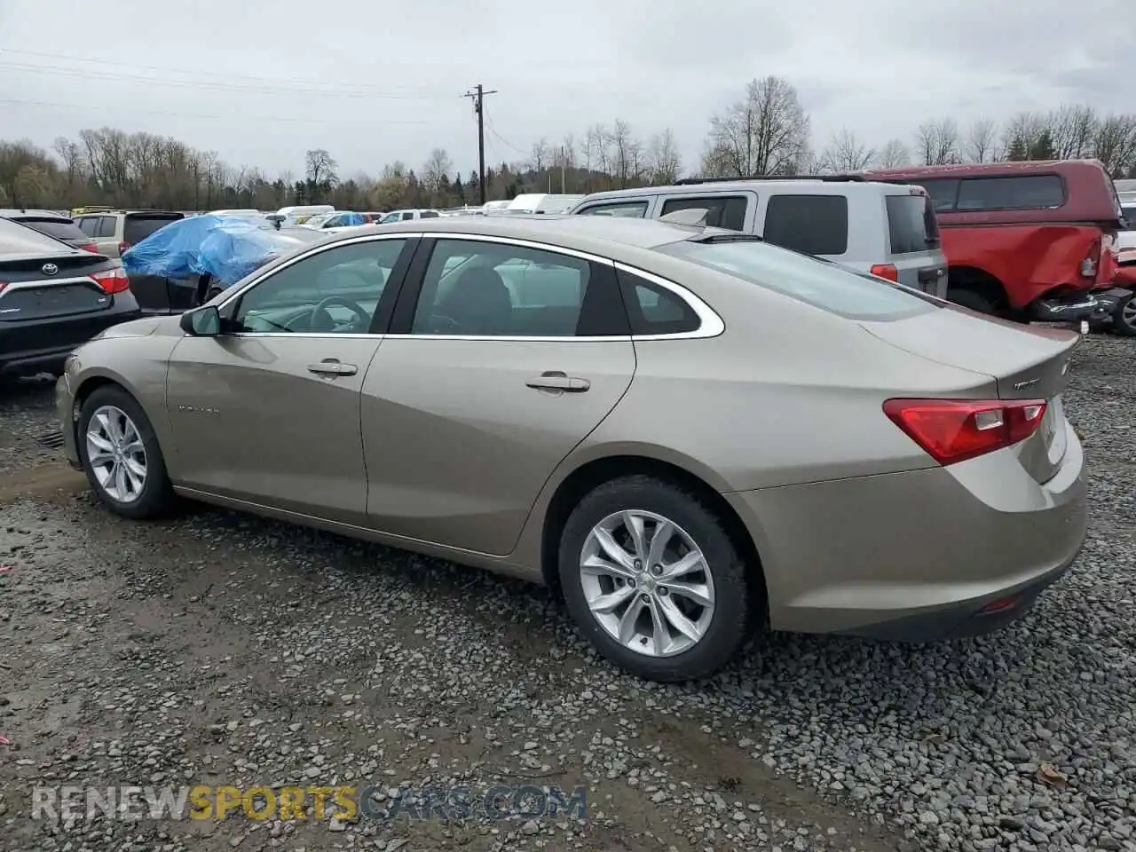 2 Photograph of a damaged car 1G1ZD5ST3RF213902 CHEVROLET MALIBU 2024