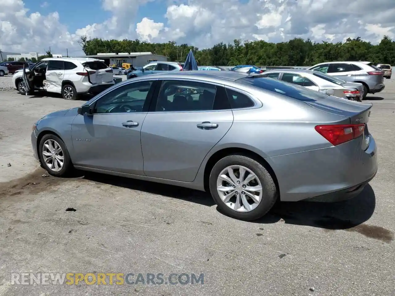 2 Photograph of a damaged car 1G1ZD5ST4RF107328 CHEVROLET MALIBU 2024