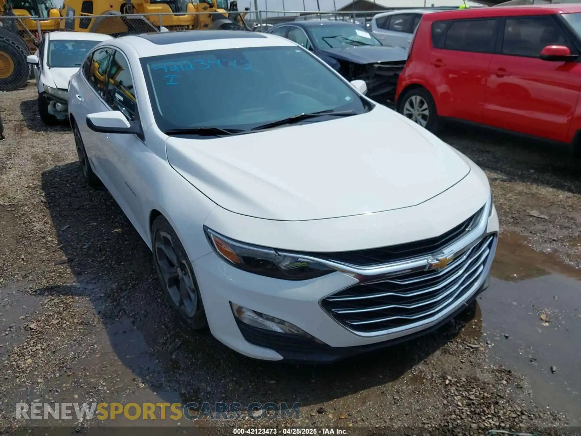 1 Photograph of a damaged car 1G1ZD5ST4RF122444 CHEVROLET MALIBU 2024