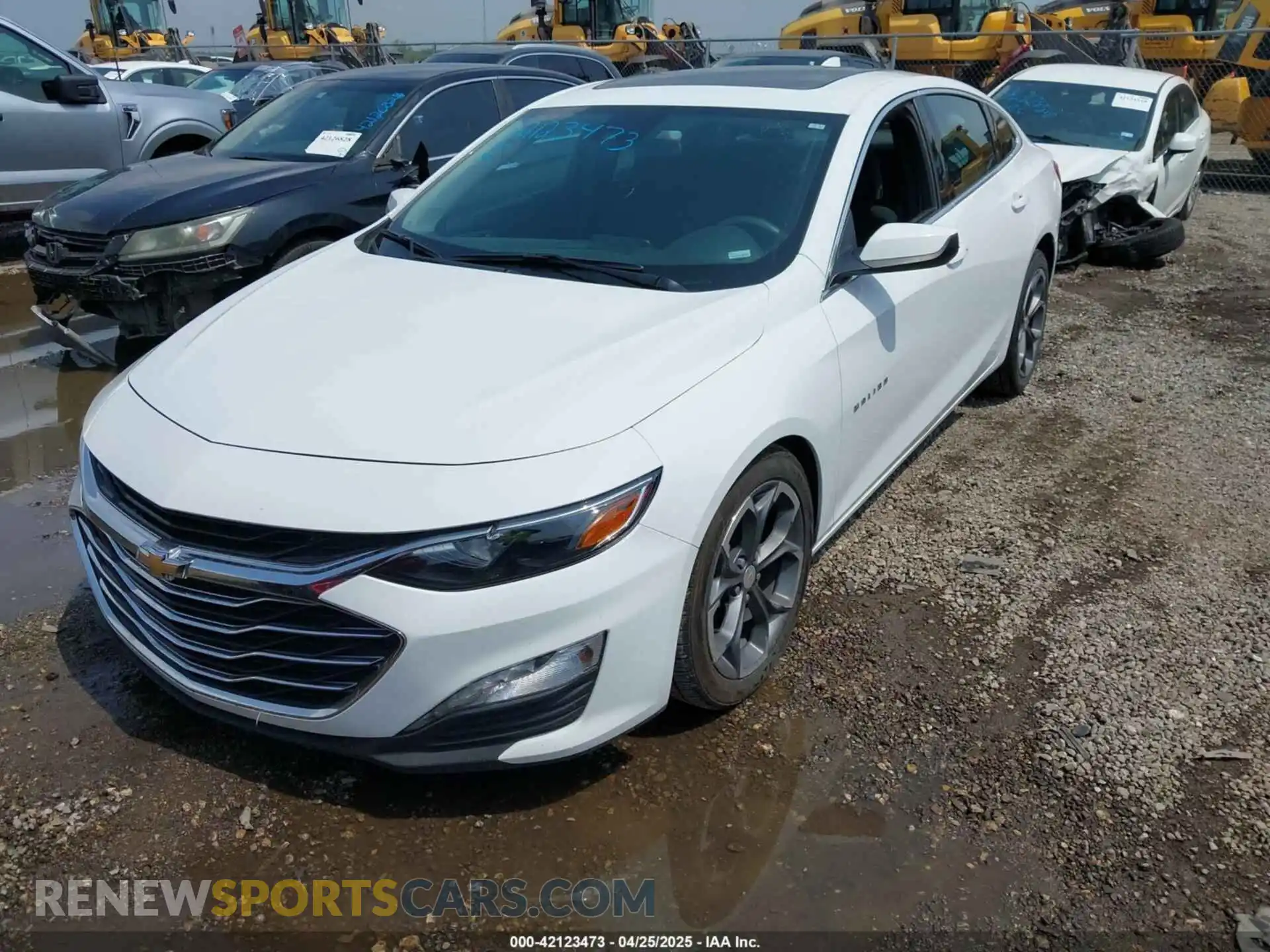 2 Photograph of a damaged car 1G1ZD5ST4RF122444 CHEVROLET MALIBU 2024